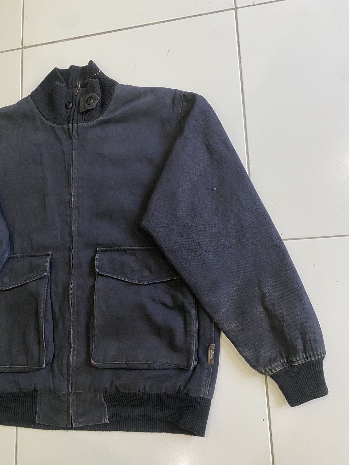 Walls WALLS multipockets quilted indigo bomber black Jackets Size US L / EU 52-54 / 3 - 3 Thumbnail