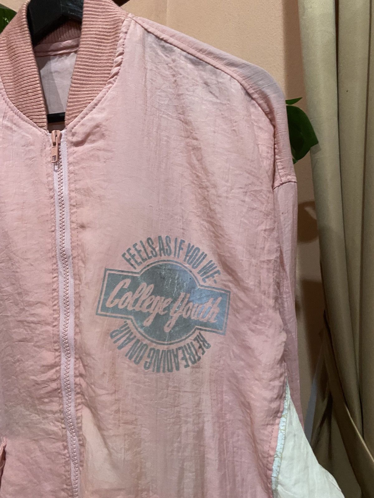 Vintage Vintage “College Youth TRUE FRIEND” Bomber Jacket Size US L / EU 52-54 / 3 - 4 Thumbnail