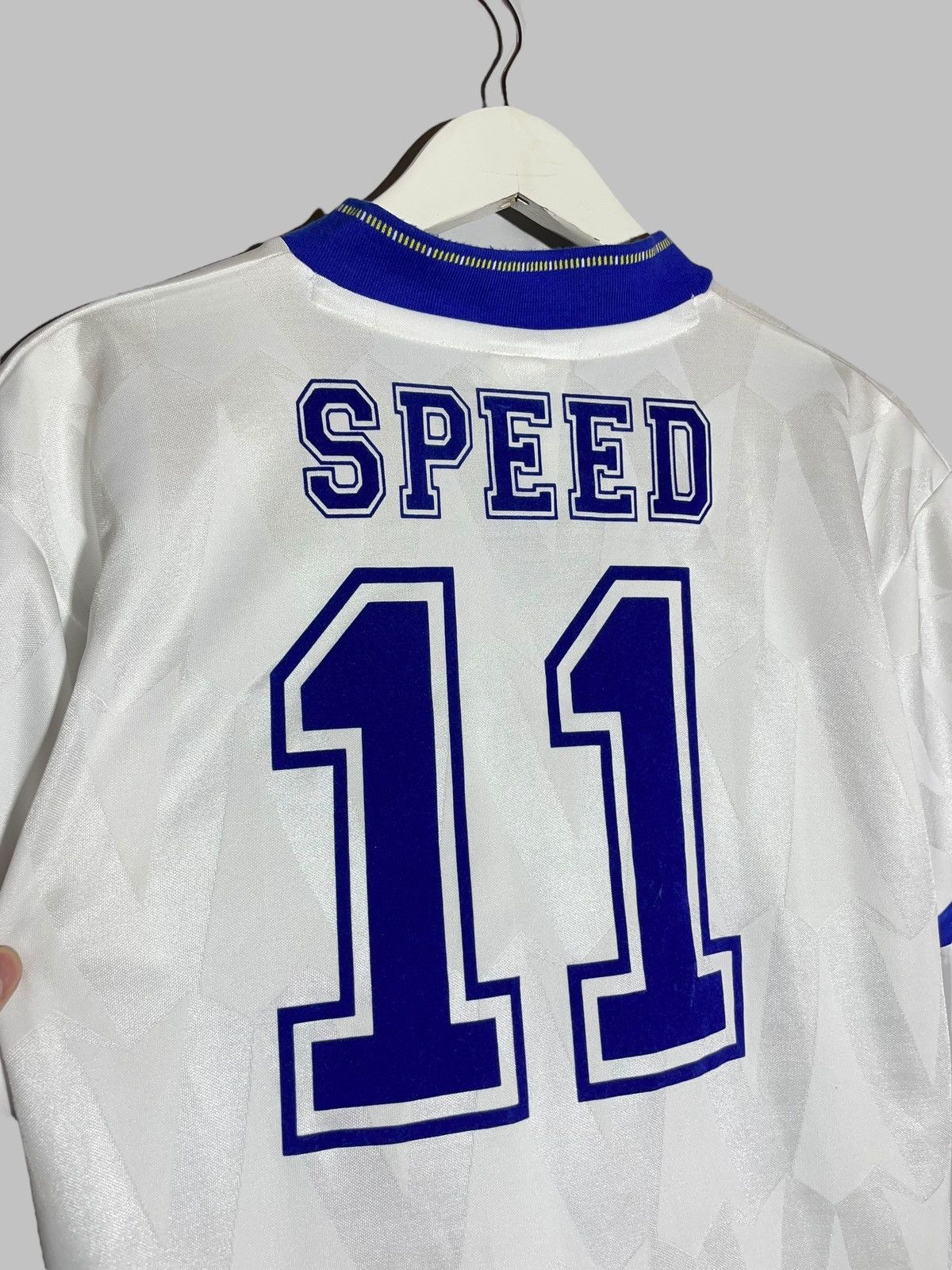 Vintage #11 Speed Leeds United 1991/92 Home Vintage Football Shirt Size US S / EU 44-46 / 1 - 8 Thumbnail
