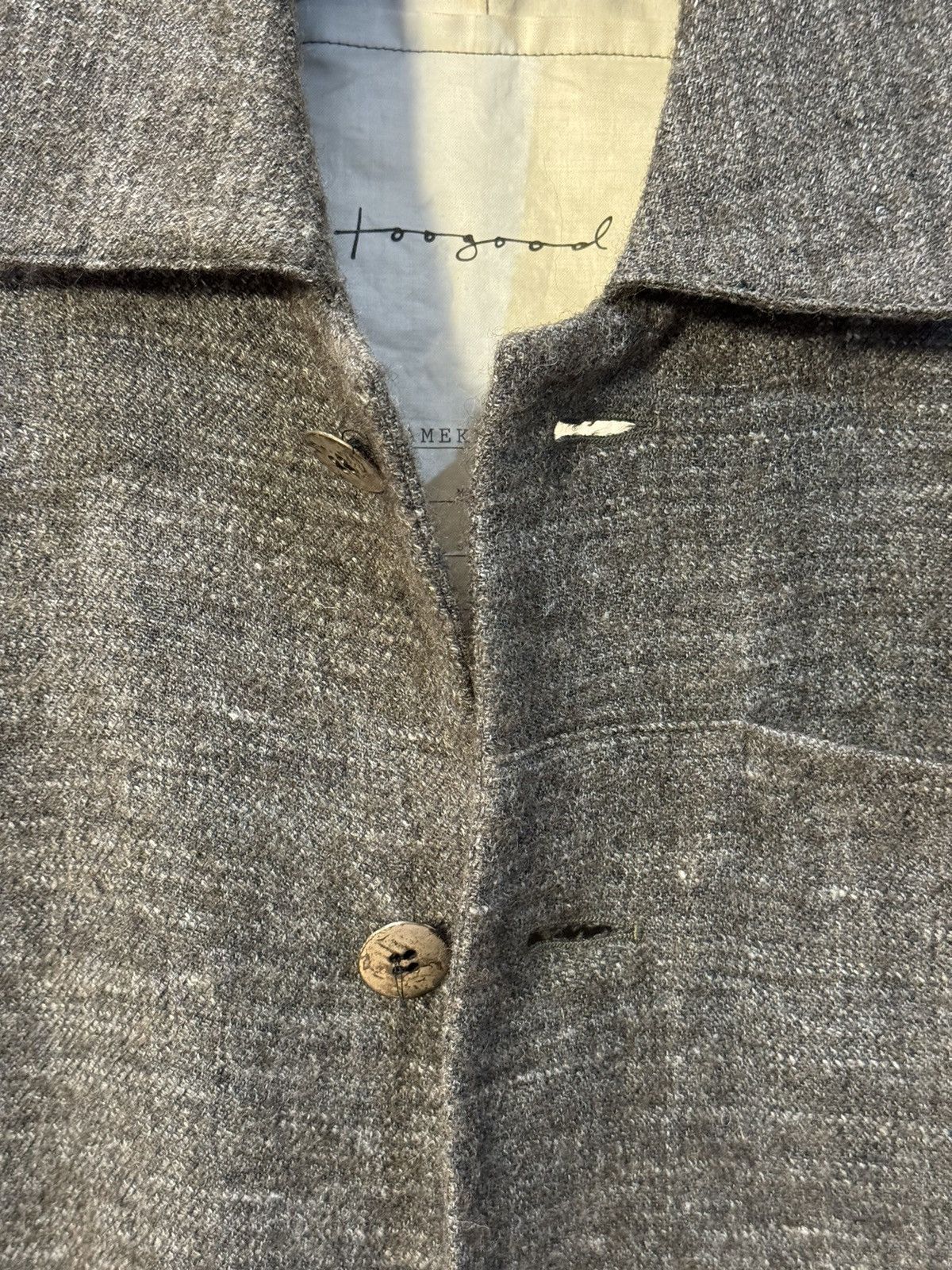 Toogood Size 3 Toogood photographer tweeds coat jacket Size US L / EU 52-54 / 3 - 10 Thumbnail