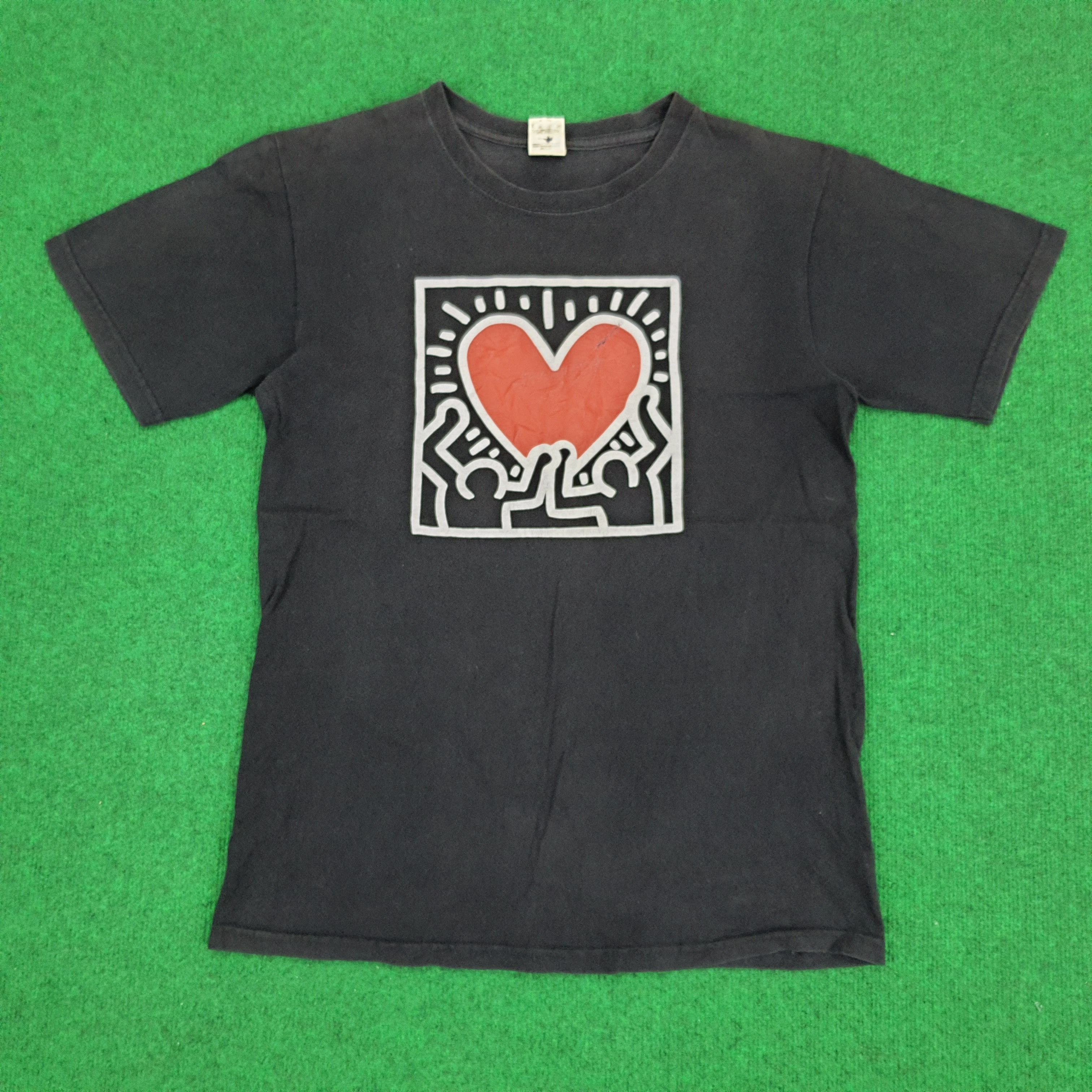 Keith Haring Vintage Keith Haring Skater T-shirt Size US M / EU 48-50 / 2 - 1 Thumbnail
