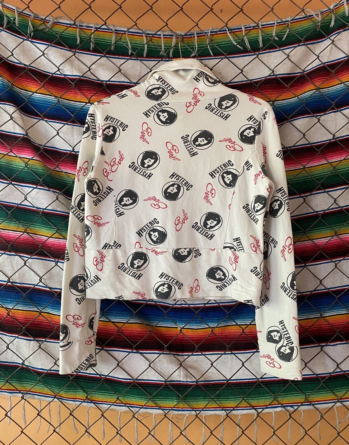 Hysteric Glamour × Japanese Brand Y2k Hysteric Glamour Evil Crop Sweatshirt Size M / US 6-8 / IT 42-44 - 3 Thumbnail