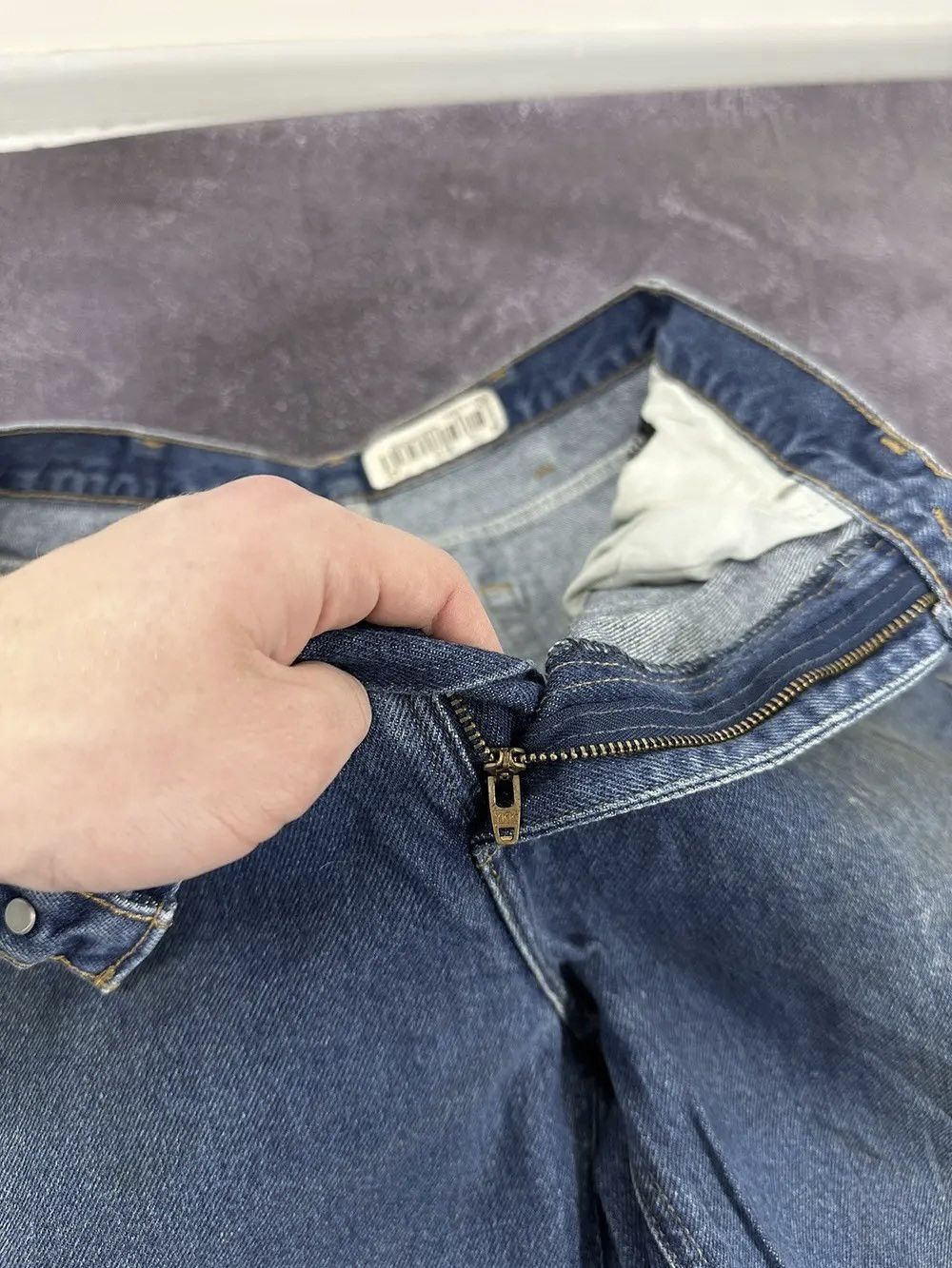 Carhartt Vintage Carhartt USA Stone Washed Faded Opium Y2K Work Jeans Size US 32 / EU 48 - 19 Thumbnail