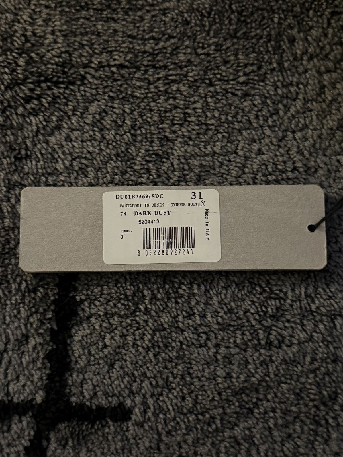 Rick Owens Tyrone dark dust sample bootcuts Size US 31 - 14 Thumbnail