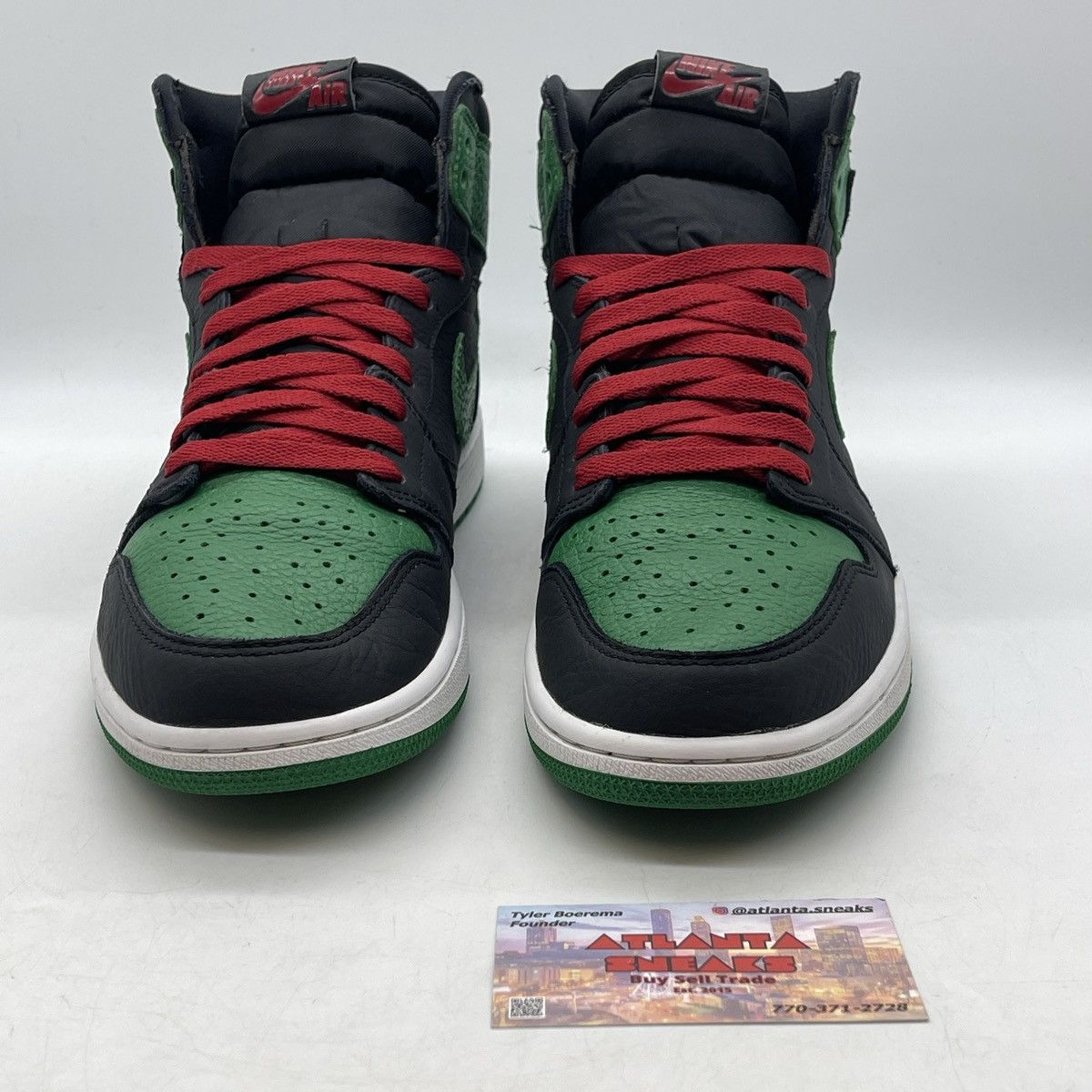 Jordan Brand Air jordan 1 high pine green 2.0 Size US 9.5 / EU 42-43 - 2 Thumbnail