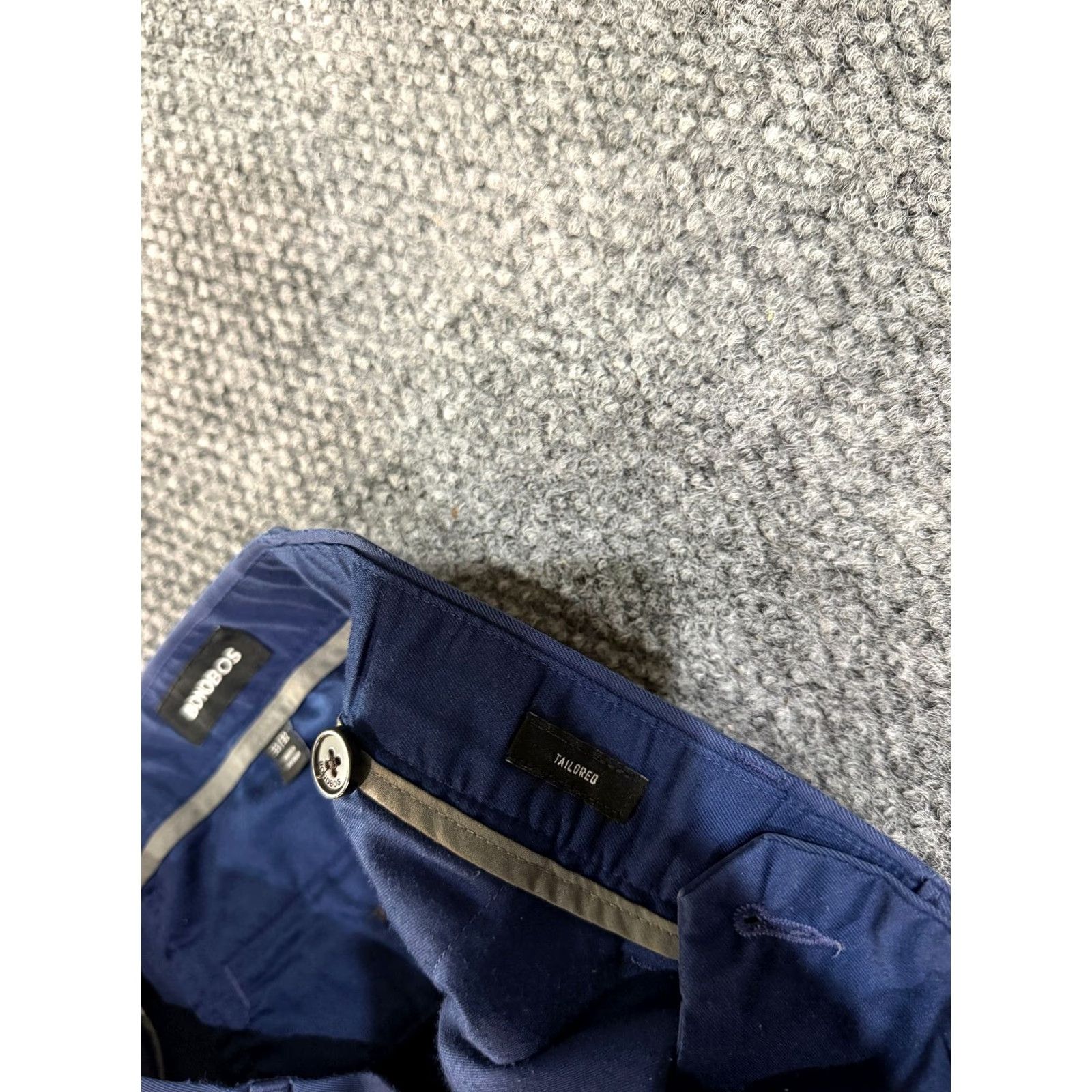 Bonobos Bonobos Pants Mens 33x32 Blue Straight Leg Regular Fit Chino Casual Vintage No — Bonobos Washed Chinos Straight Leg Mens 33x32 Blue Regular Size US 33 - 6 Thumbnail