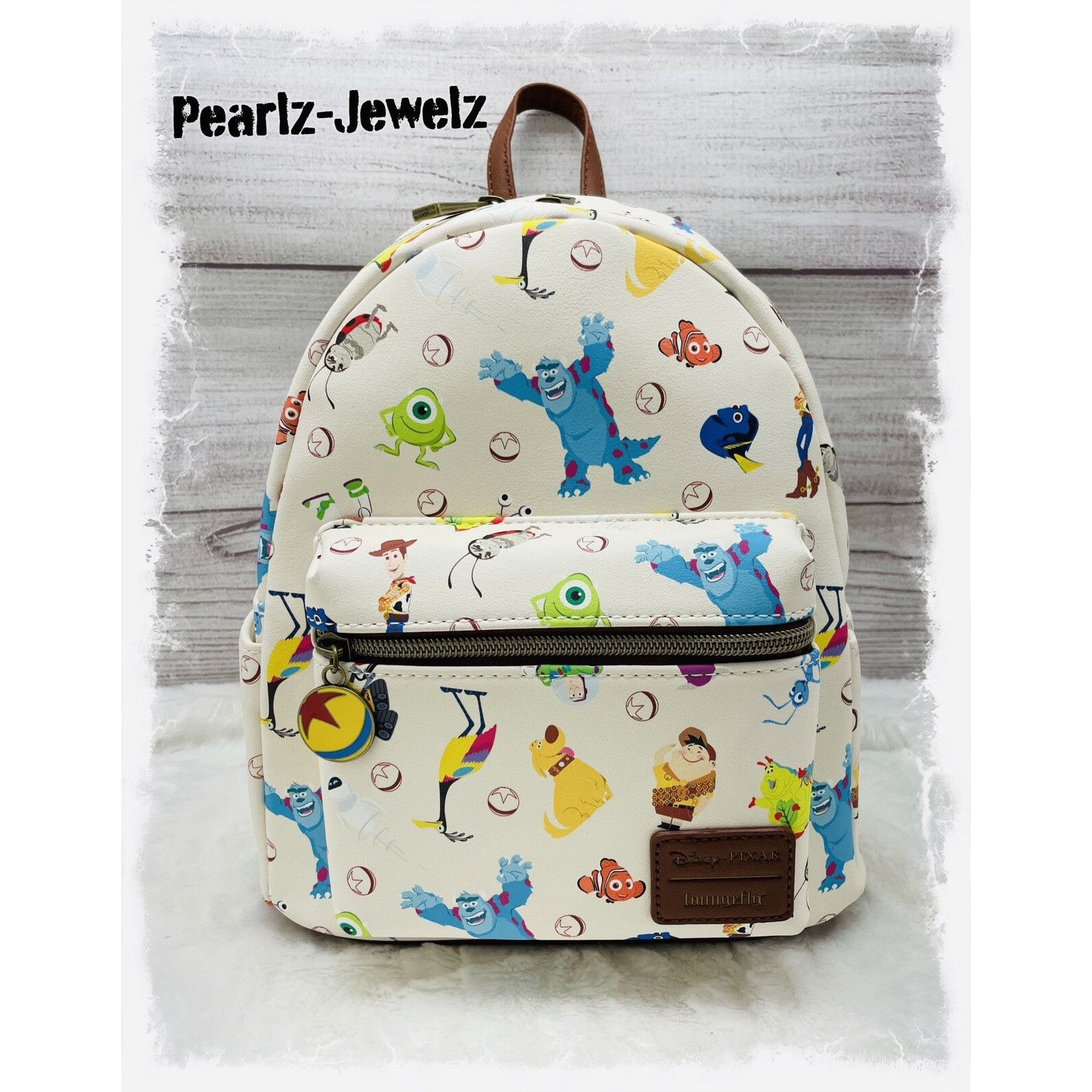 Disney Loungefly Disney Pixar 25th Anniversary Icons Toy Story UP N Size ONE SIZE - 1 Thumbnail