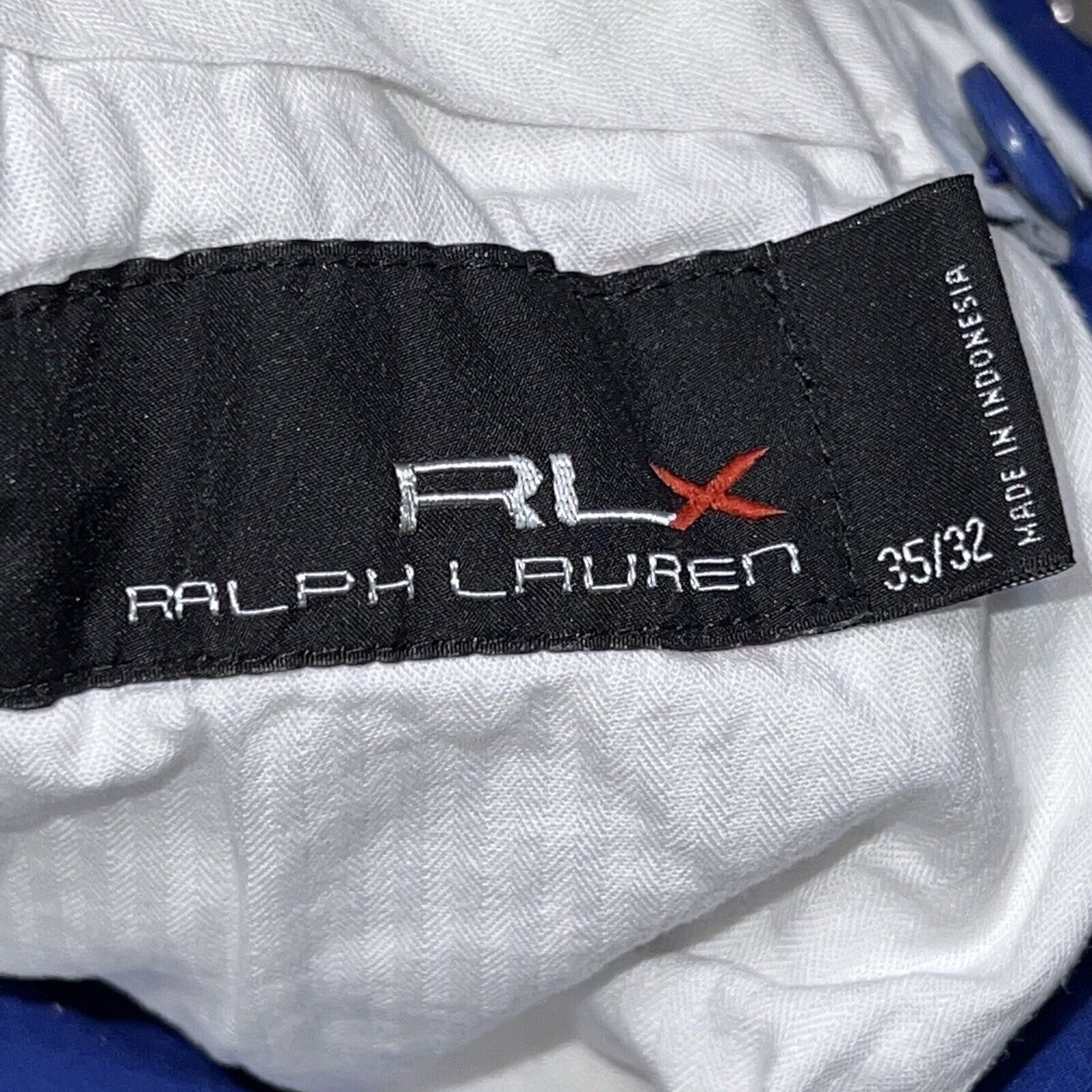 Polo Ralph Lauren Polo Ralph Lauren RLX Blue Golf Pants Slacks Mens Sz 35x31 Size US 35 - 7 Thumbnail