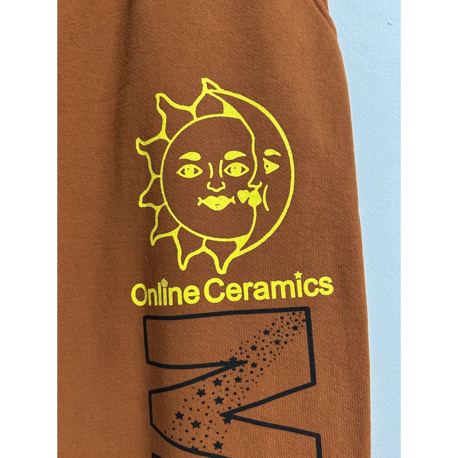 Online Ceramics ONLINE CERAMICS ORANGE LARAAJI SWEATPANT SIZE XXL PREOWNED Size US 36 / EU 52 - 3 Thumbnail