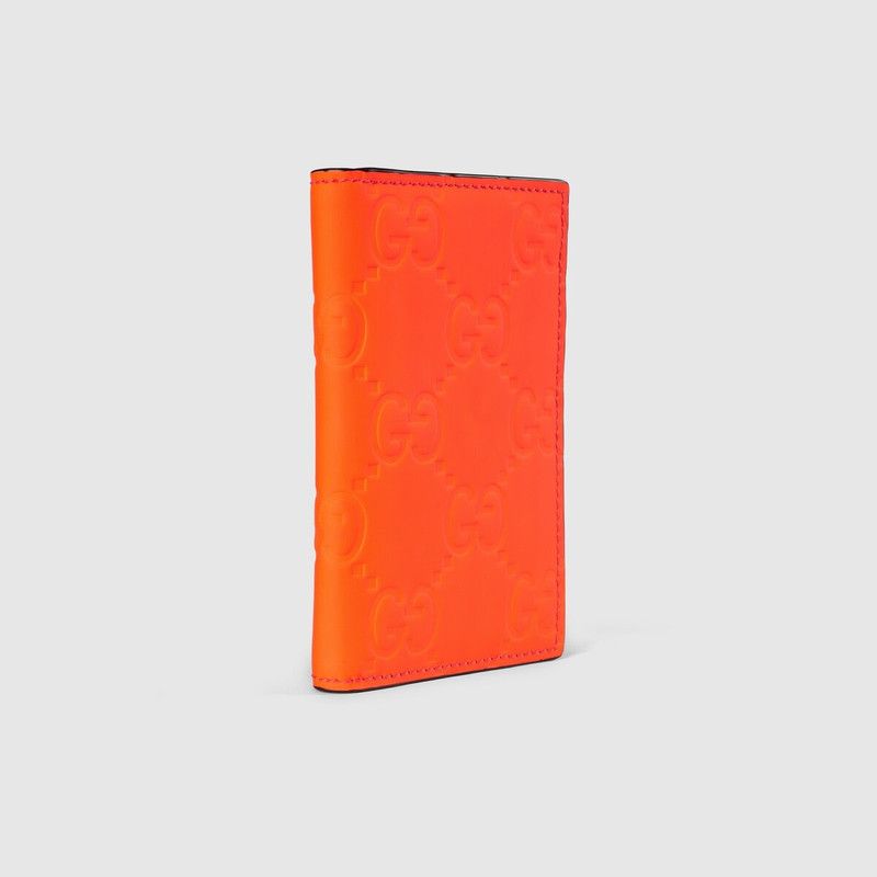 Gucci oc11z1225 Size: OS / GG Rubber Effect Long Card Case Size ONE SIZE - 4 Thumbnail