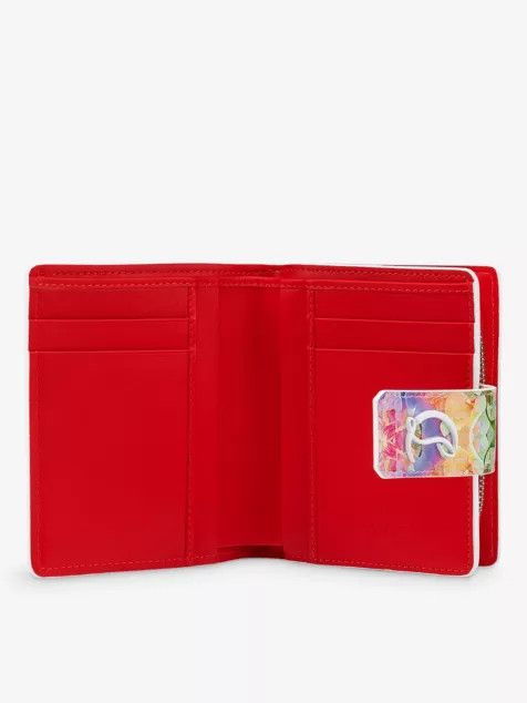 Christian Louboutin oc11z0125 Size:OS/Floral PatternLeather Wallet in Multicolor Size ONE SIZE - 4 Thumbnail