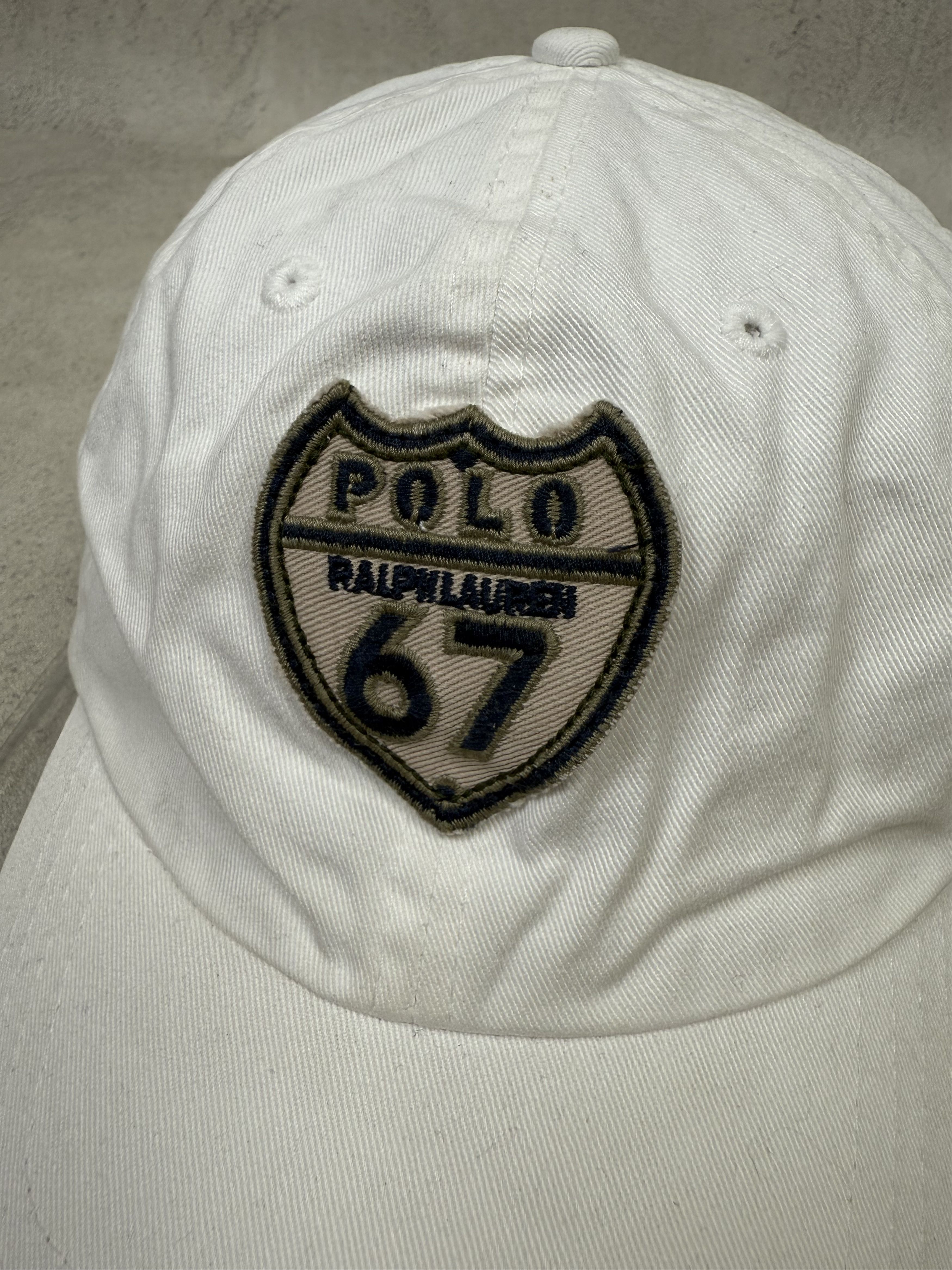Polo Ralph Lauren Vintage Polo Ralph Lauren 67 Shield Hat Cap Size ONE SIZE - 2 Thumbnail