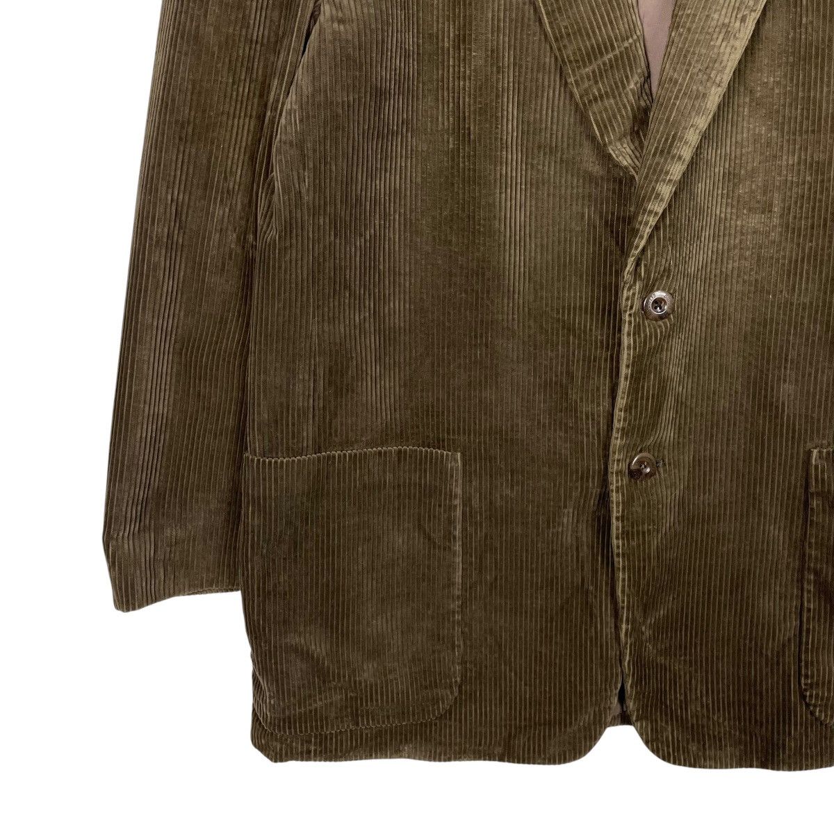 Burberry Brown Vtg Burberrys Corduroy Jacket Size US L / EU 52-54 / 3 - 3 Thumbnail