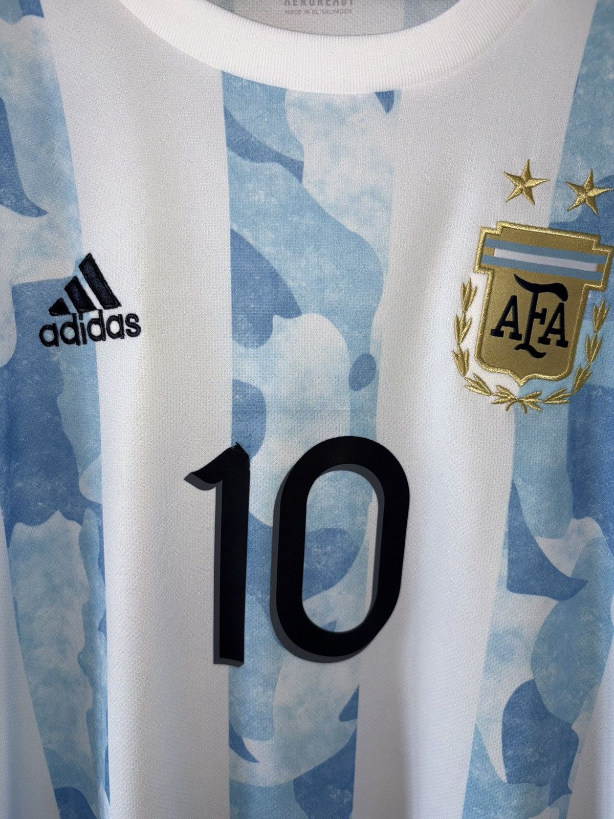 Argentina adidas 2021 domowa Messi — zdjęcie 4