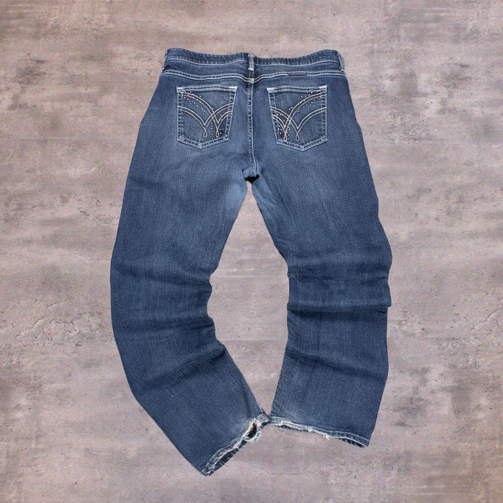 Wrangler Y2K Wrangler QBaby Bootcut Indigo Jeans Size US 36 / EU 52 - 1 Thumbnail