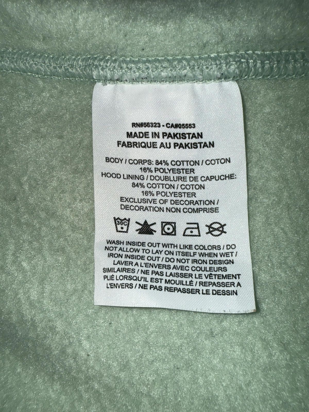 Nike Nike Men’s Nikelab NRG Heavy Seafoam Fleece Hoodies Size US L / EU 52-54 / 3 - 7 Thumbnail