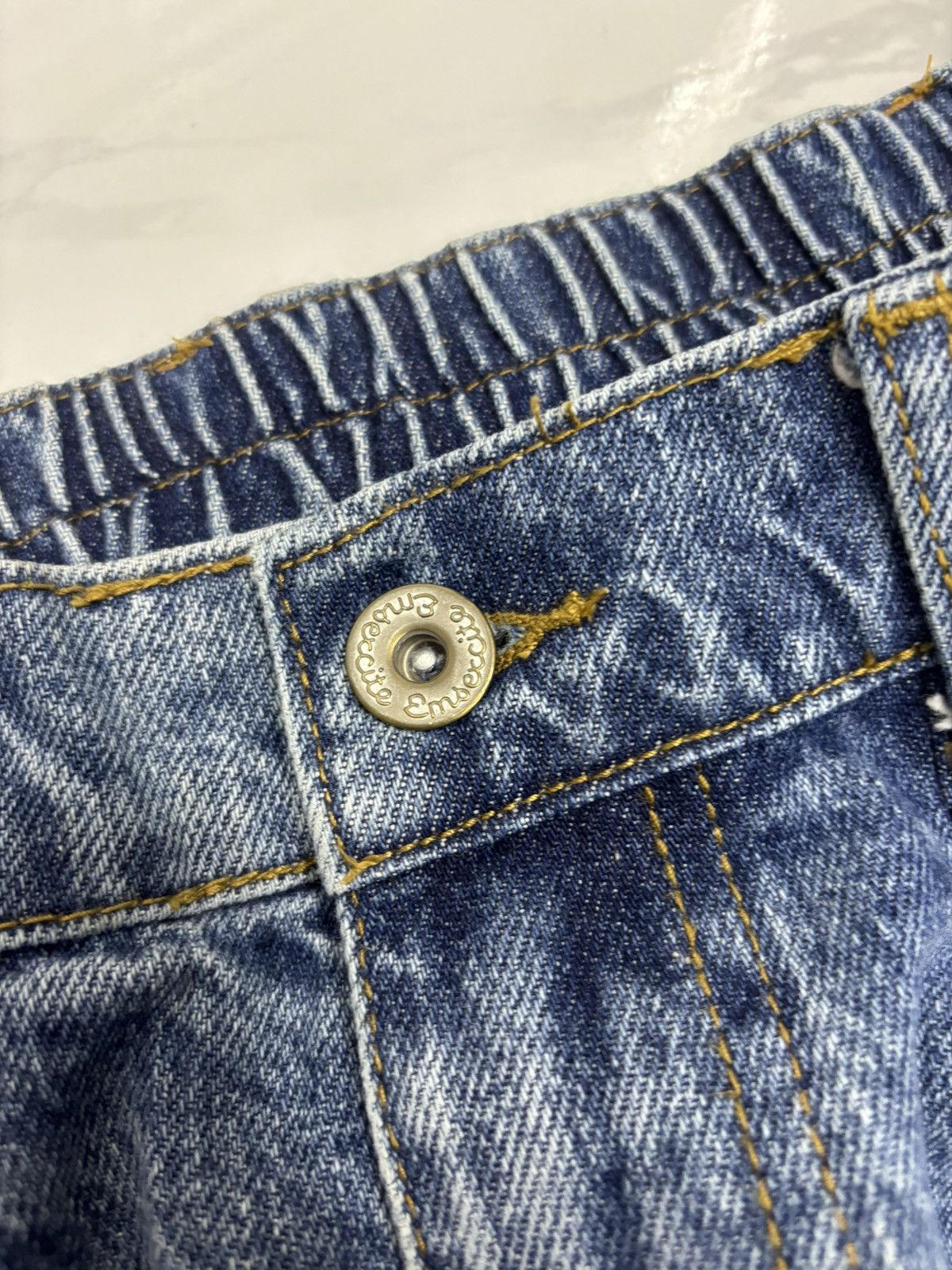 Hysteric Glamour × Japanese Brand 🔥Baggy Jeans Wide Leg Emsexcite Distressed Baggy Jeans Size US 28 / EU 44 - 9 Thumbnail