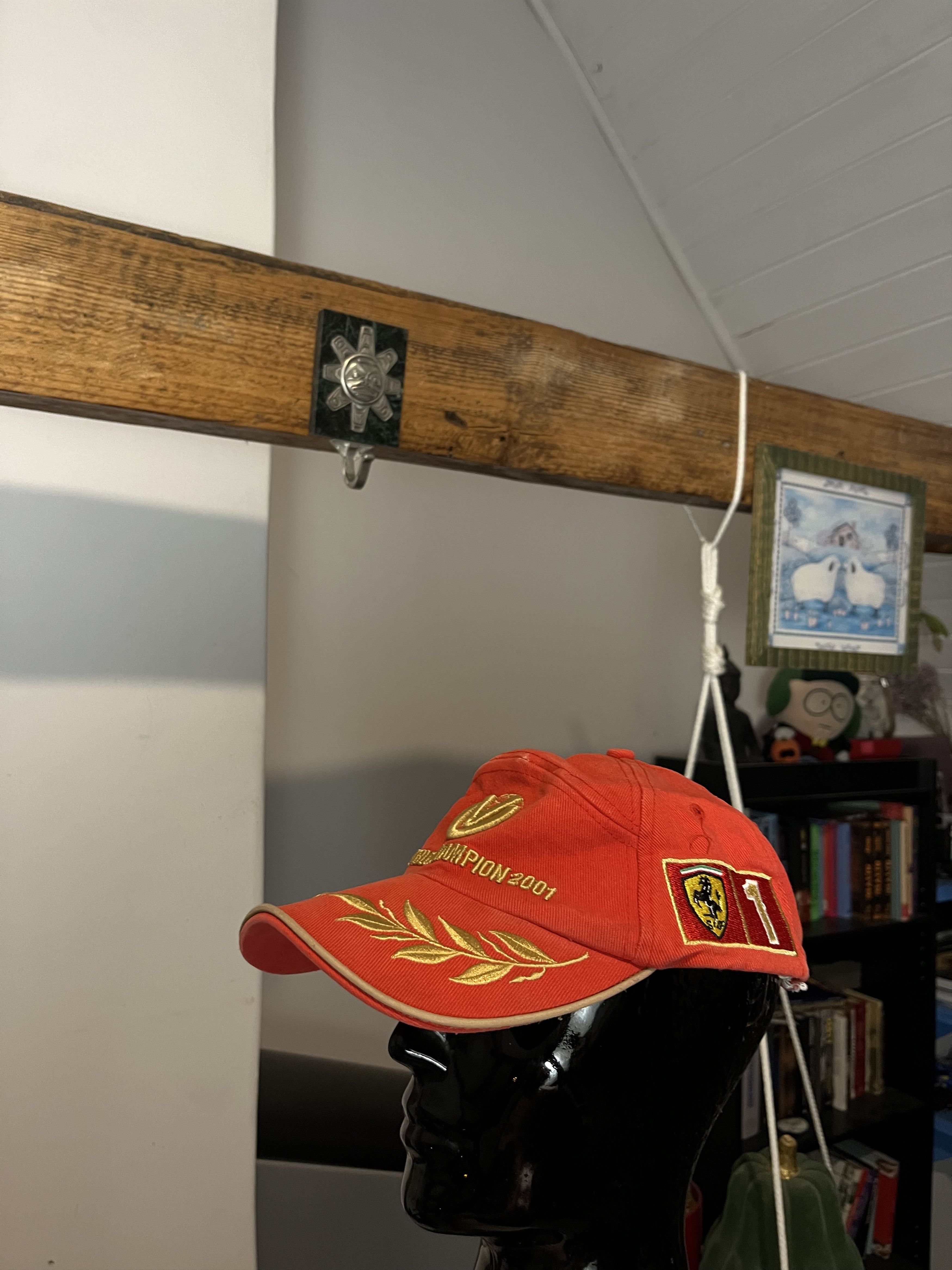 Ferrari × Vintage 2001 Michael Schumacher F1 World Champion Cap Ferrari Size ONE SIZE - 1 Thumbnail