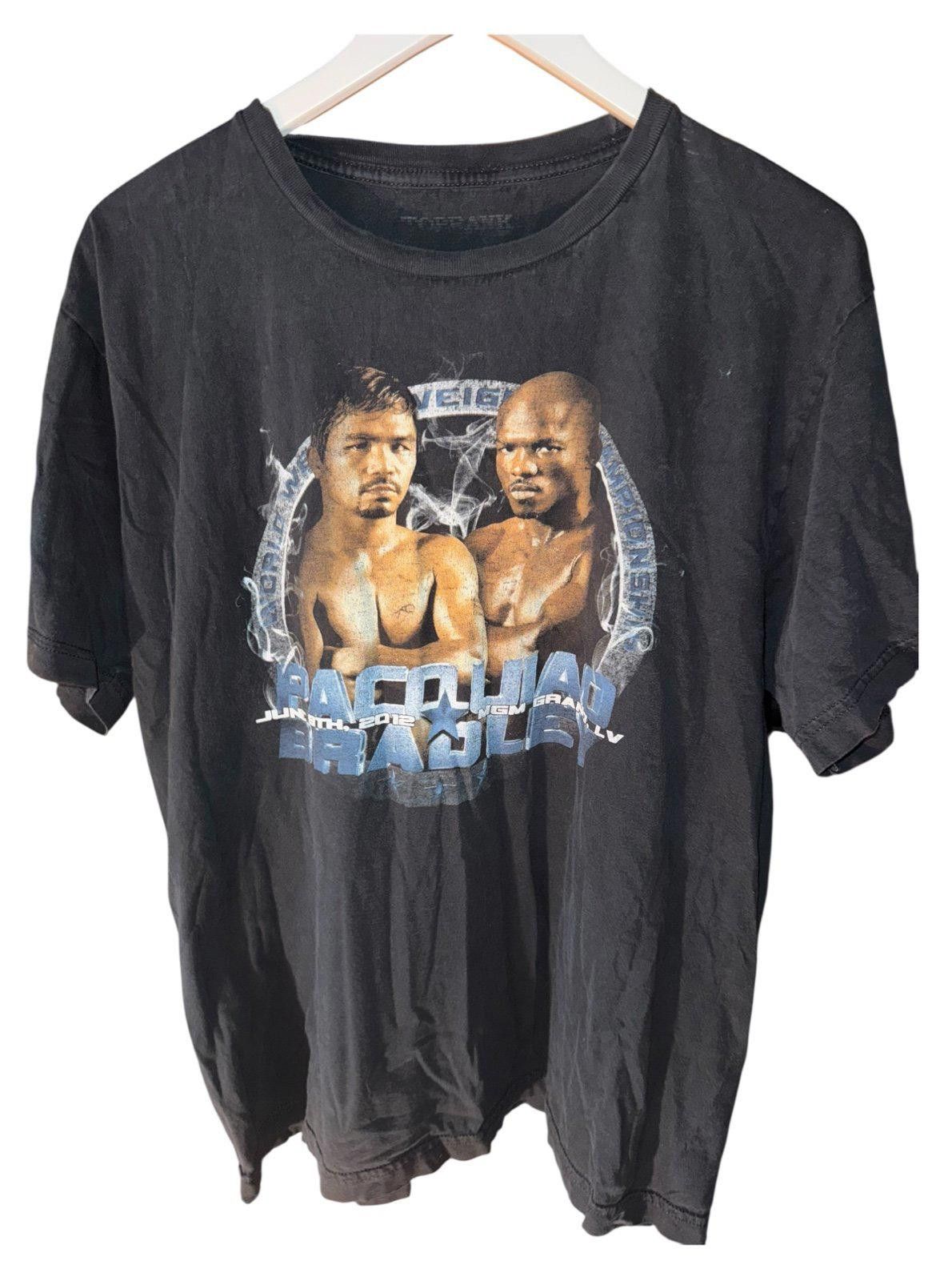 WWE 2012 Manny Pacquioa VS Tim Bradley T-Shirt Men’s Size XL Size US XL / EU 56 / 4 - 1 Thumbnail
