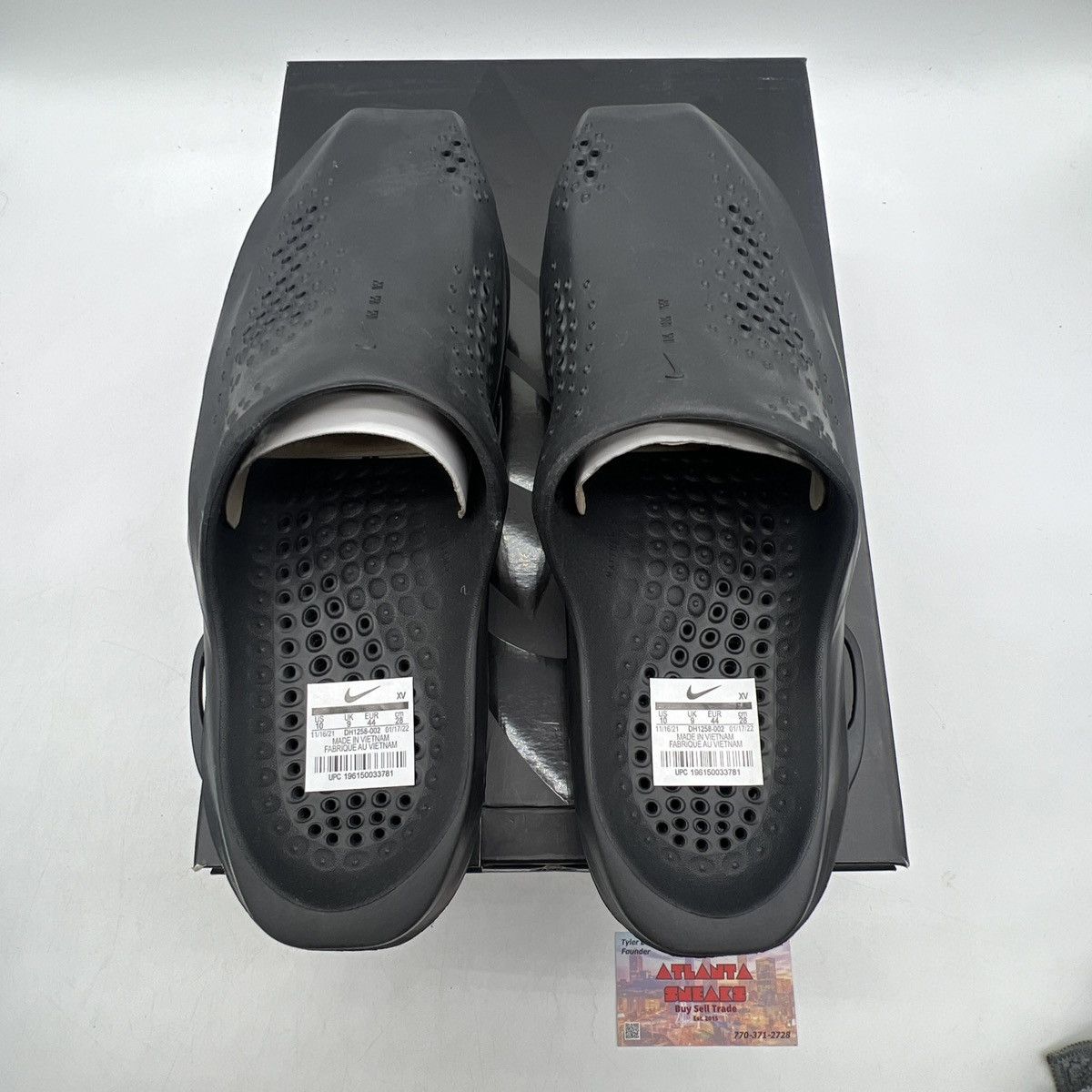 Nike Matthew M. Williams x 005 slides black Size US 10 / EU 43 - 7 Thumbnail