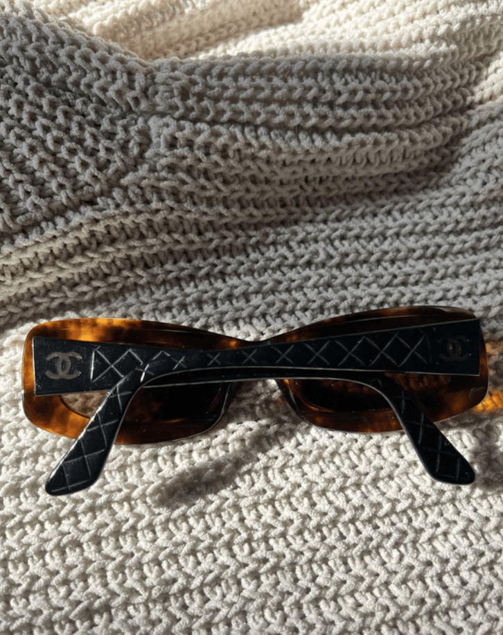 Chanel Chanel Sunglasses 5006 Rhinestone Logo Rimless Vintage Size ONE SIZE - 2 Thumbnail