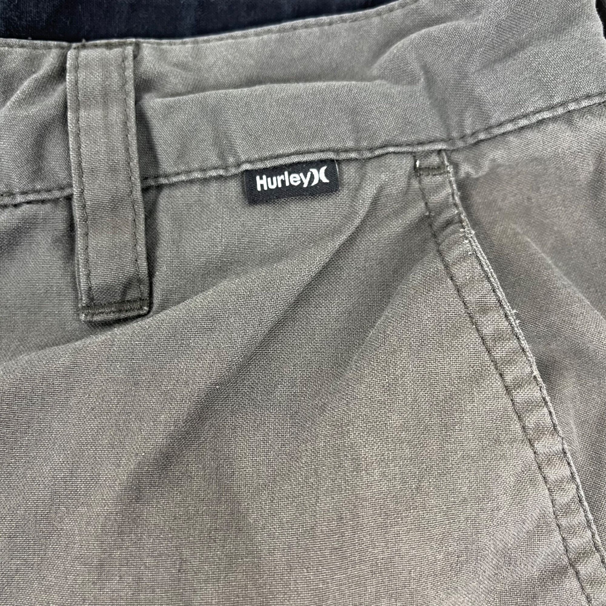 Hurley Hurley Mens' 21" Chino Walking Shorts Sz. 29 Gray Size US 29 - 4 Thumbnail