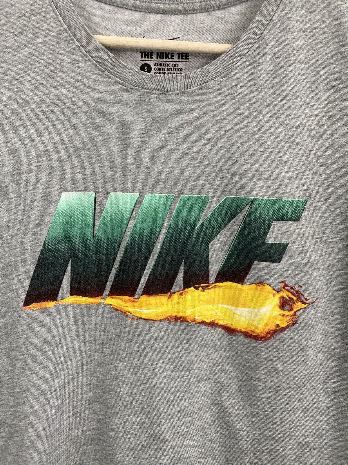 Japanese Brand 🔥🇺🇸 Nike Fire Swoosh Dri Fit Drill T-Shirt Y2K Hype Rare Size US S / EU 44-46 / 1 - 4 Thumbnail