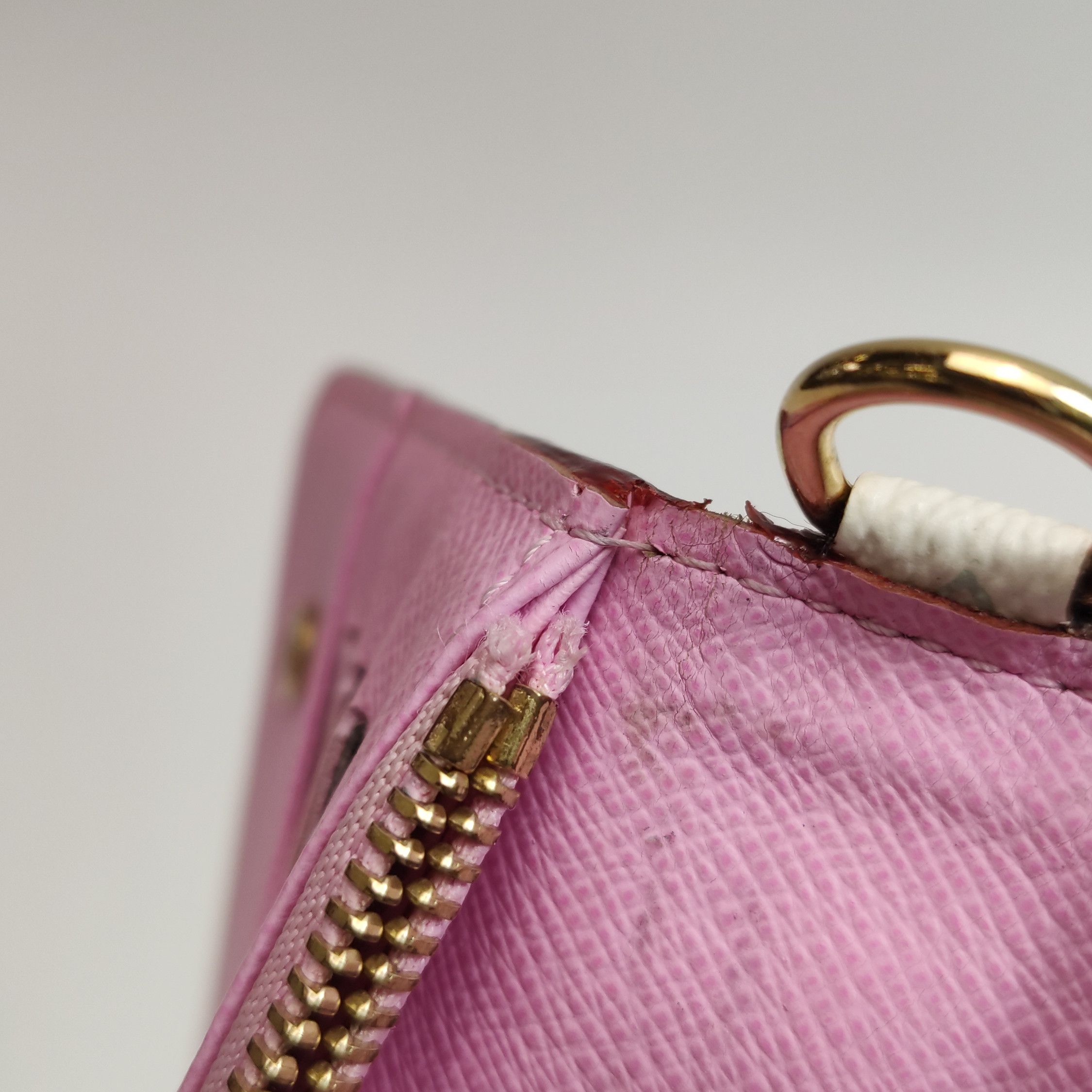 Louis Vuitton Louis Vuitton (LV) Insolite White Tricolor Zipper Wallet -y Size ONE SIZE - 2 Thumbnail