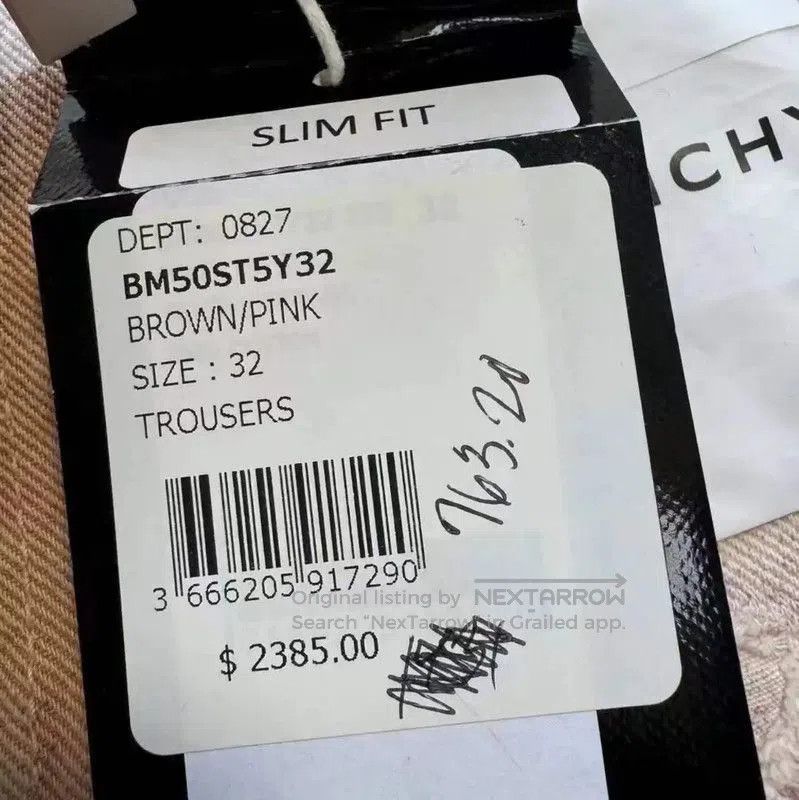 Givenchy Givenchy Women's Casual Pants in Off-White . Size 26" / US 2 / IT 38 - 5 Thumbnail