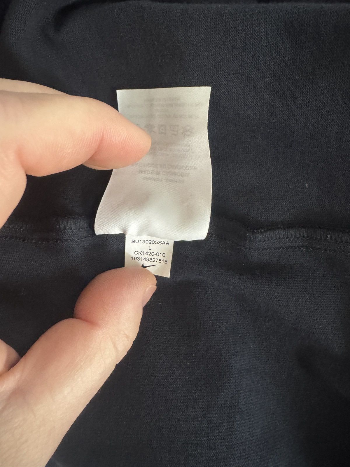 Fear of God × Nike Nike Fear of God “air fear of god” t-shirt Size US L / EU 52-54 / 3 - 5 Thumbnail