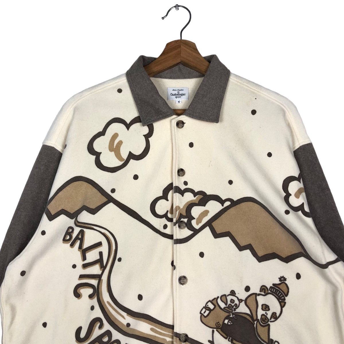 Vintage 🔥Vintage Jean Charles de Castelbajac Sport Big Logo Shirt Size US M / EU 48-50 / 2 - 4 Thumbnail