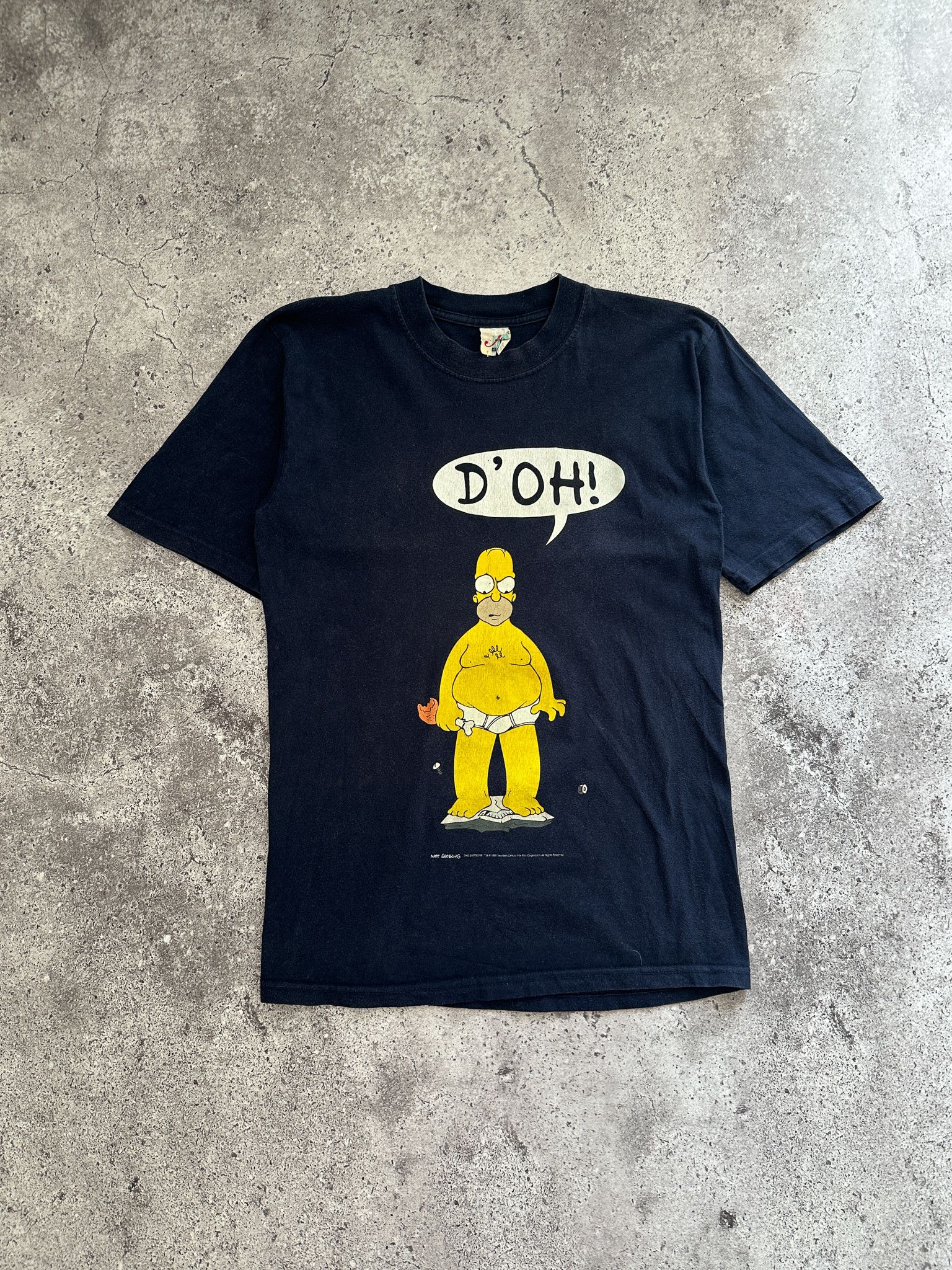 The Simpsons Vintage 1996 The Simpsons Homer T Shirt Size S / US 4 / IT 40 - 2 Thumbnail