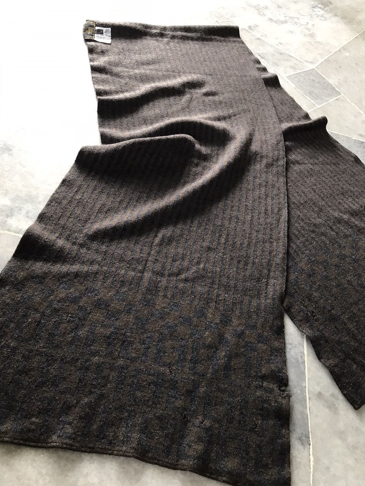 Fendi × Vintage Fendi Wool Muffler Scarf Size 42 Size ONE SIZE - 5 Thumbnail