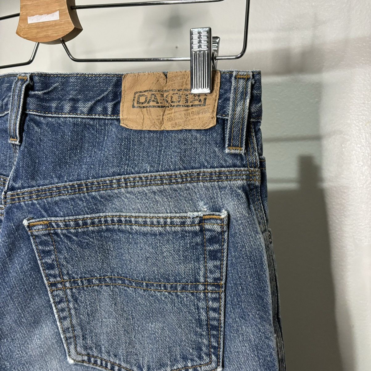 Vintage Vintage 1990s Blue Denim Jeans Size US 30 / EU 46 - 6 Thumbnail