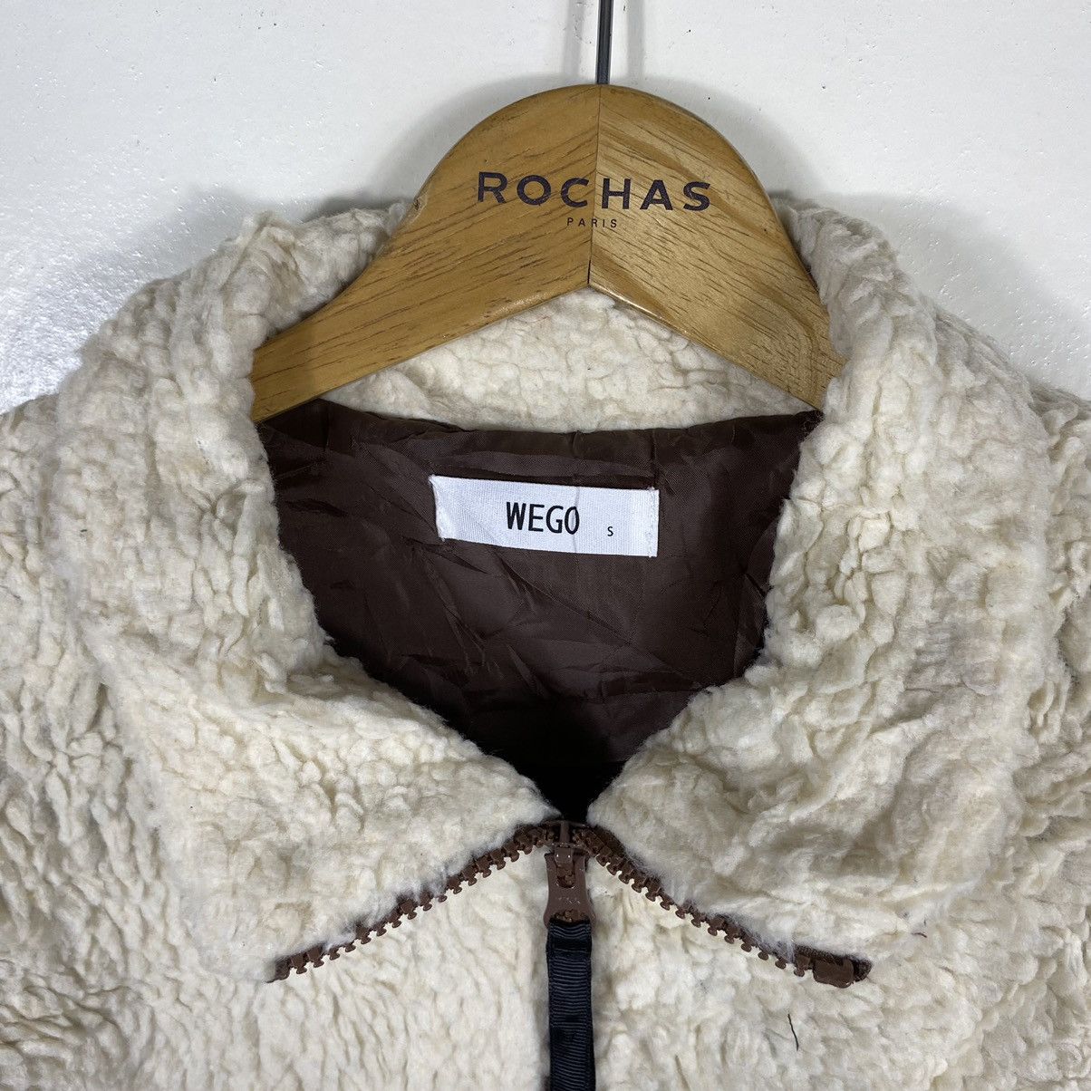 Japanese Brand Japanese Brand Wego Sherpa Jacket Patagonia Style Size US S / EU 44-46 / 1 - 4 Thumbnail