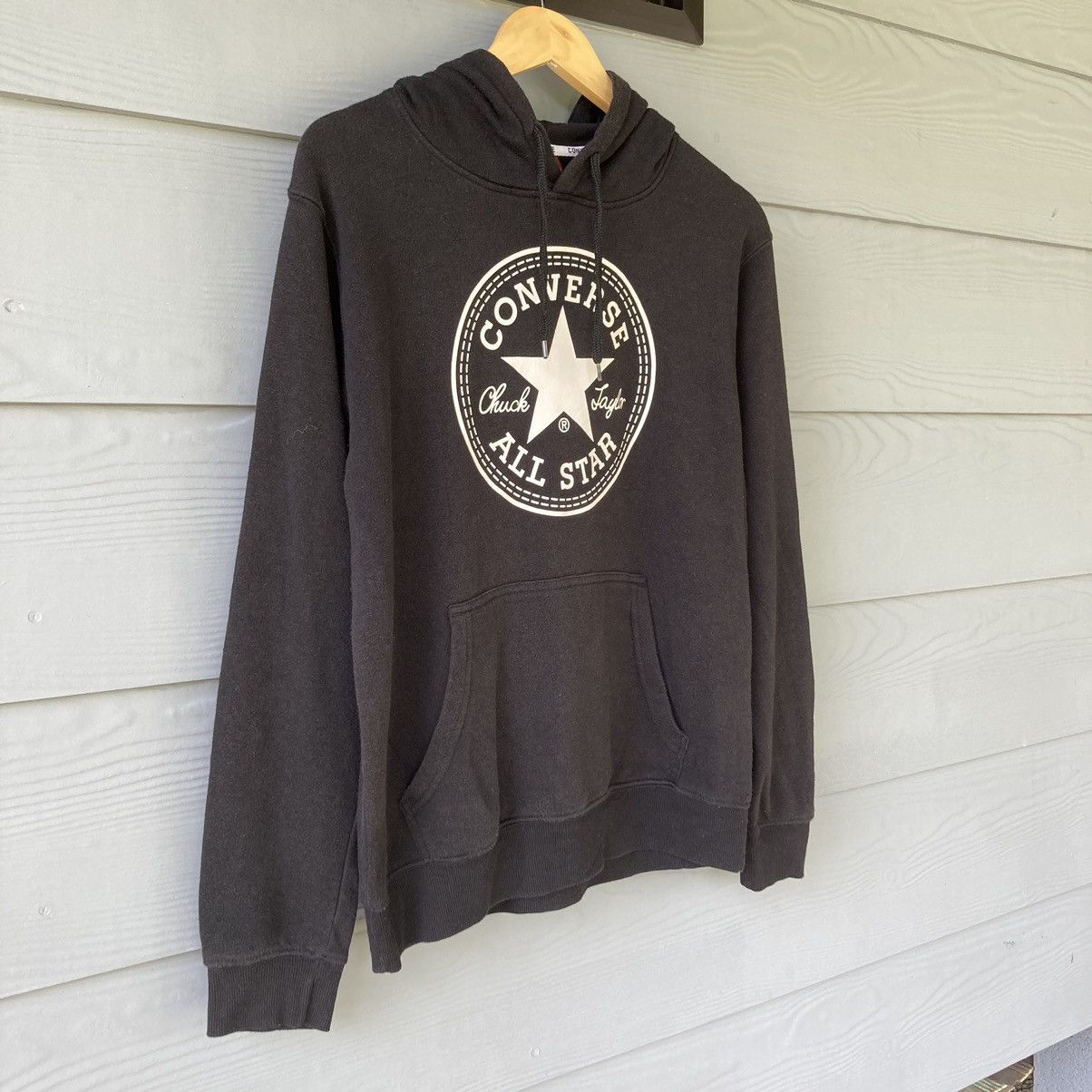Converse × Vintage 90s Converse All Star Hoodies Size US M / EU 48-50 / 2 - 2 Thumbnail