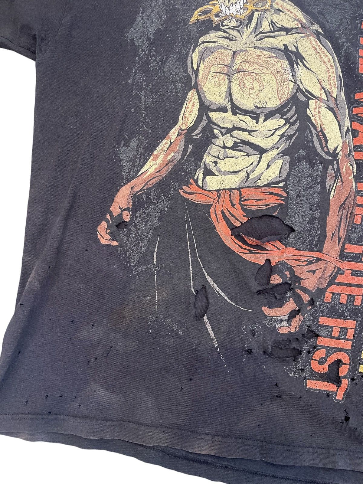 Band Tees × Vintage Properly Trashed Five Finger Death Punch Band tee Size US XL / EU 56 / 4 - 5 Thumbnail