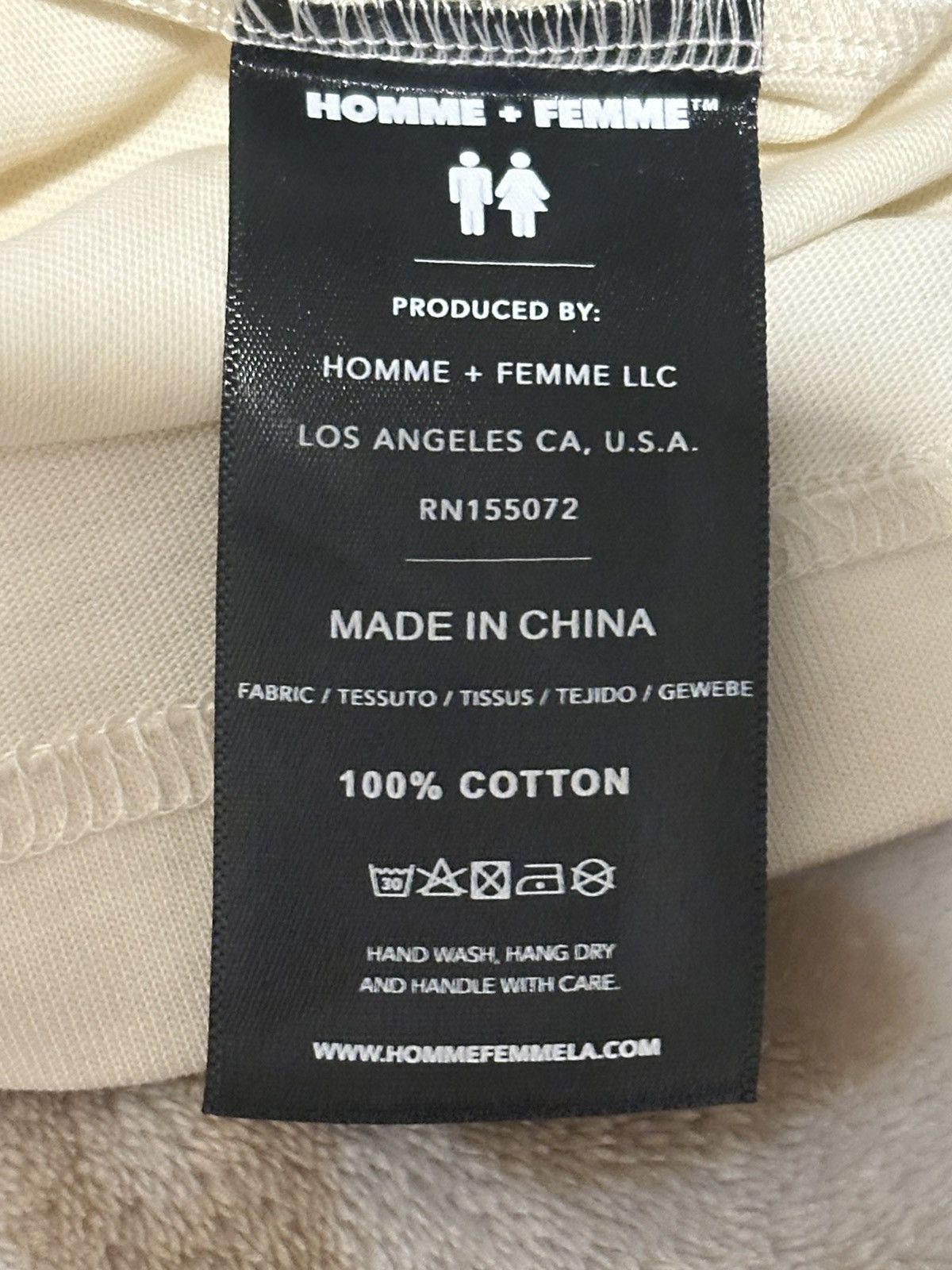 Homme + Femme La Homme Femme Twisted Fingers Tee Size XL Size US XL / EU 56 / 4 - 6 Thumbnail