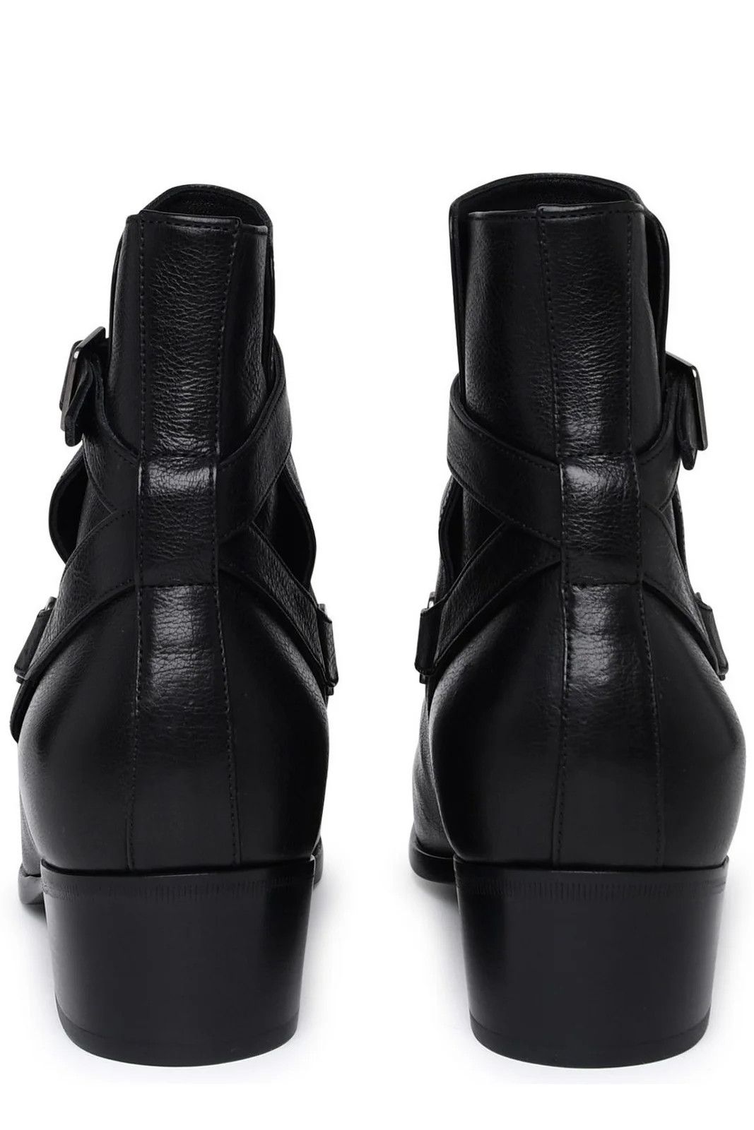 Saint Laurent Paris o1y0325 Ankle Boots in Black Size US 11 / EU 44 - 4 Thumbnail