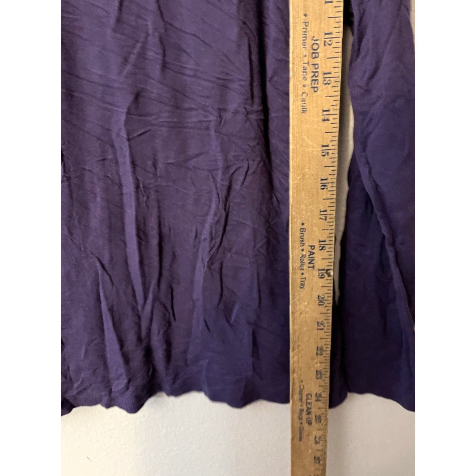Old Navy Old Navy Purple Lace Shoulder Top Womens Medium Long Sleeve Blouse Size M / US 6-8 / IT 42-44 - 4 Thumbnail