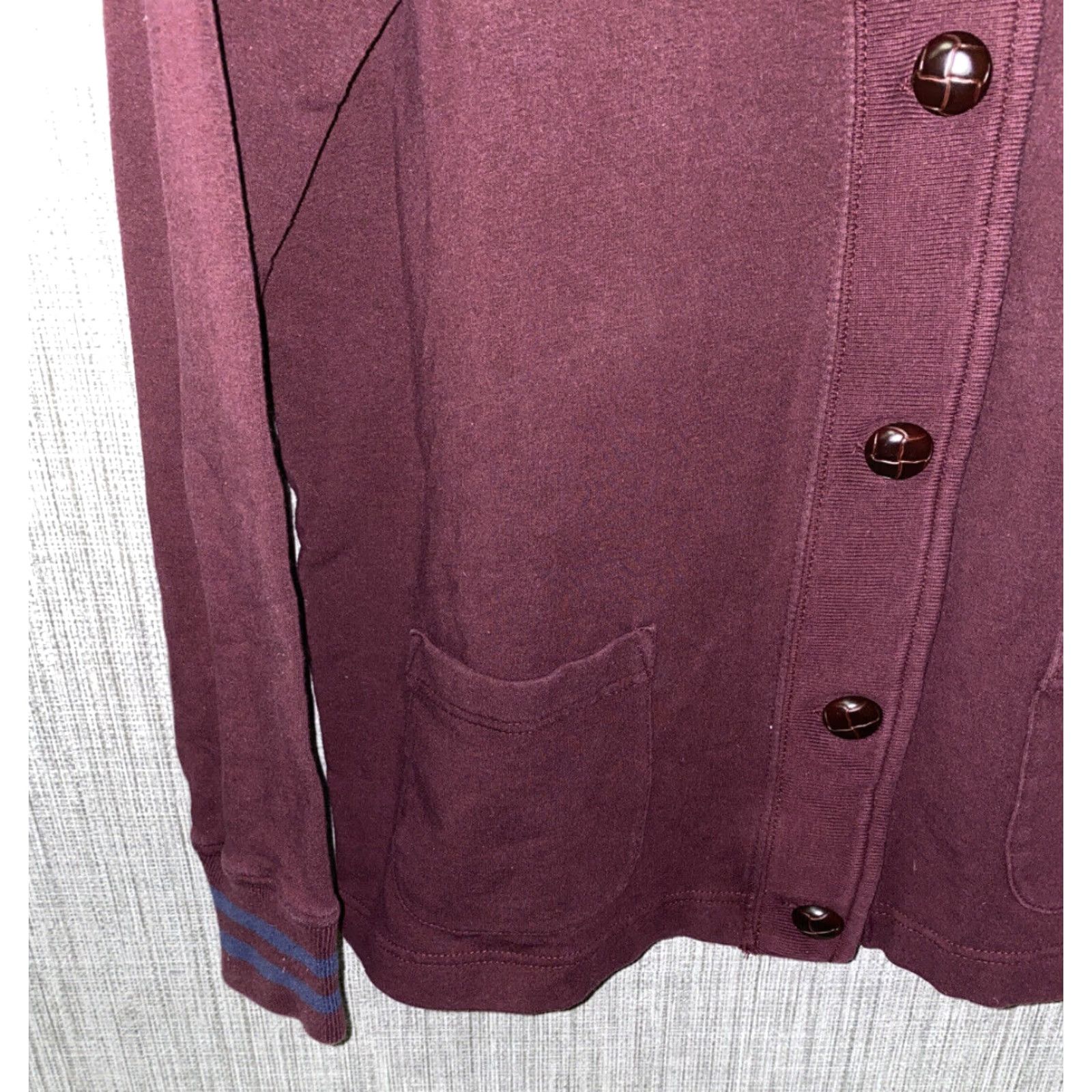 Ralph Lauren Ralph Lauren Women's Red Long Sleeve Button Front Cardigan Jacket Medium Size M / US 6-8 / IT 42-44 - 4 Thumbnail