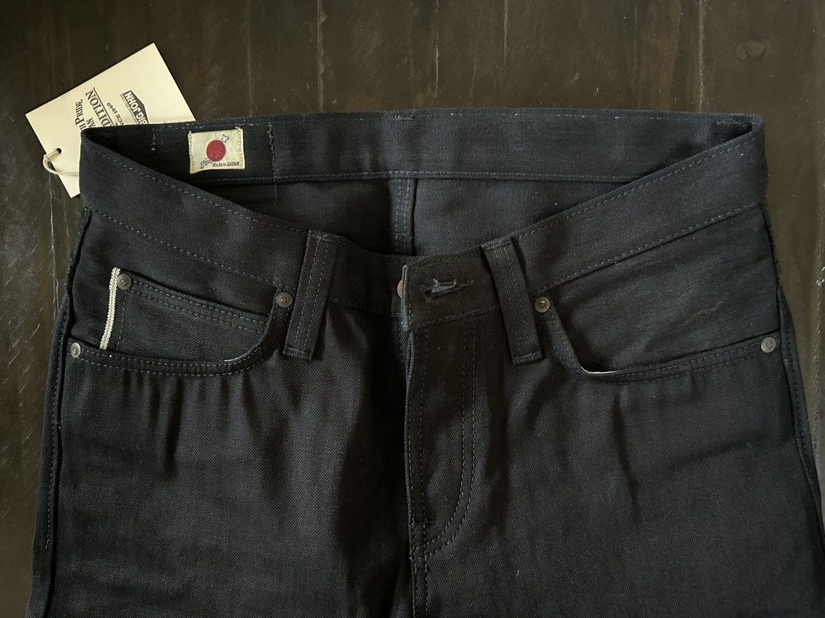 Big John × Japanese Brand Big John M106 Slim Tapered Leg Black Sulfur-Dyed Selvedge Size US 31 - 7 Thumbnail
