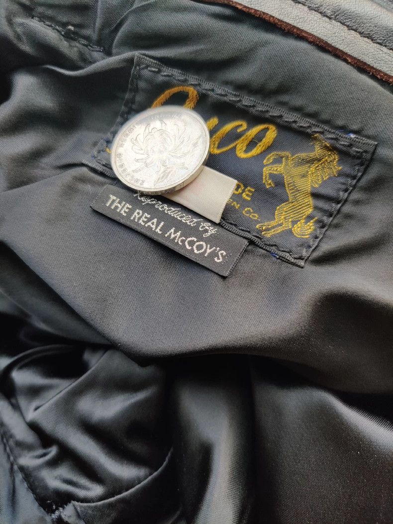 The Real McCoy's The Real McCoys SiseM Leather Pants, Size 31, Buco Horsehid Size US 30 / EU 46 - 4 Thumbnail