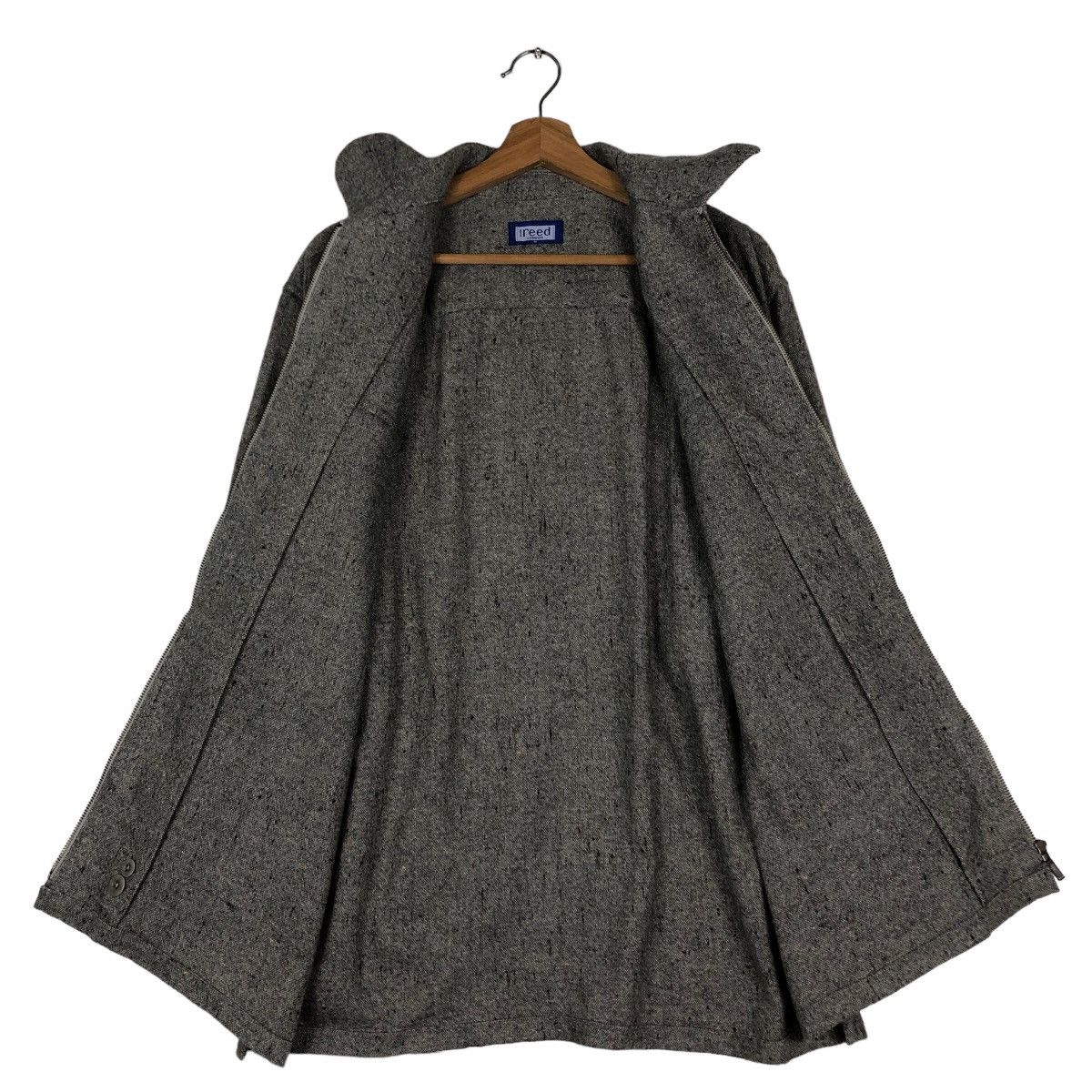 Issey Miyake 🔥Vintage Wool Jacket Biker Reed London Herringbone Size US M / EU 48-50 / 2 - 13 Thumbnail