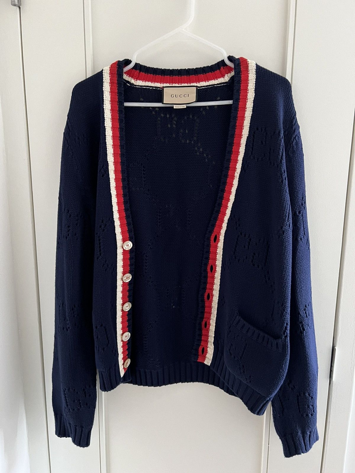 Gucci GUCCI New Logo Cardigan Size US S / EU 44-46 / 1 - 3 Thumbnail