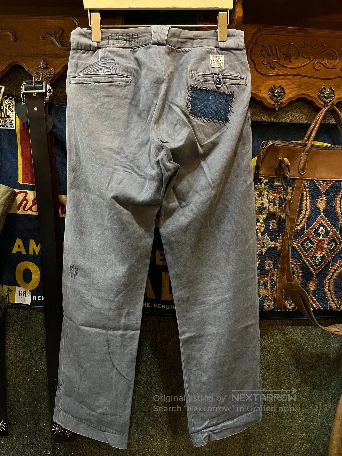 RRL Ralph Lauren Vintage RRL Patch Casual Pants. Size US 30 / EU 46 - 2 Thumbnail
