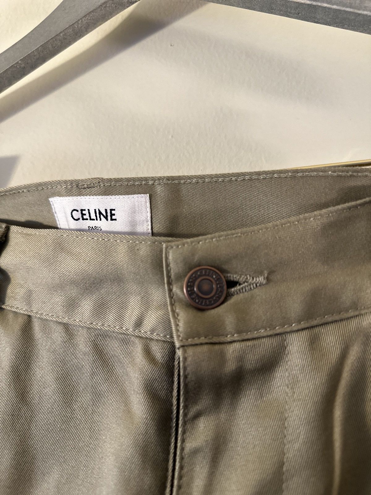 Celine Celine CHINOS IN TWILL Size US 29 - 3 Thumbnail