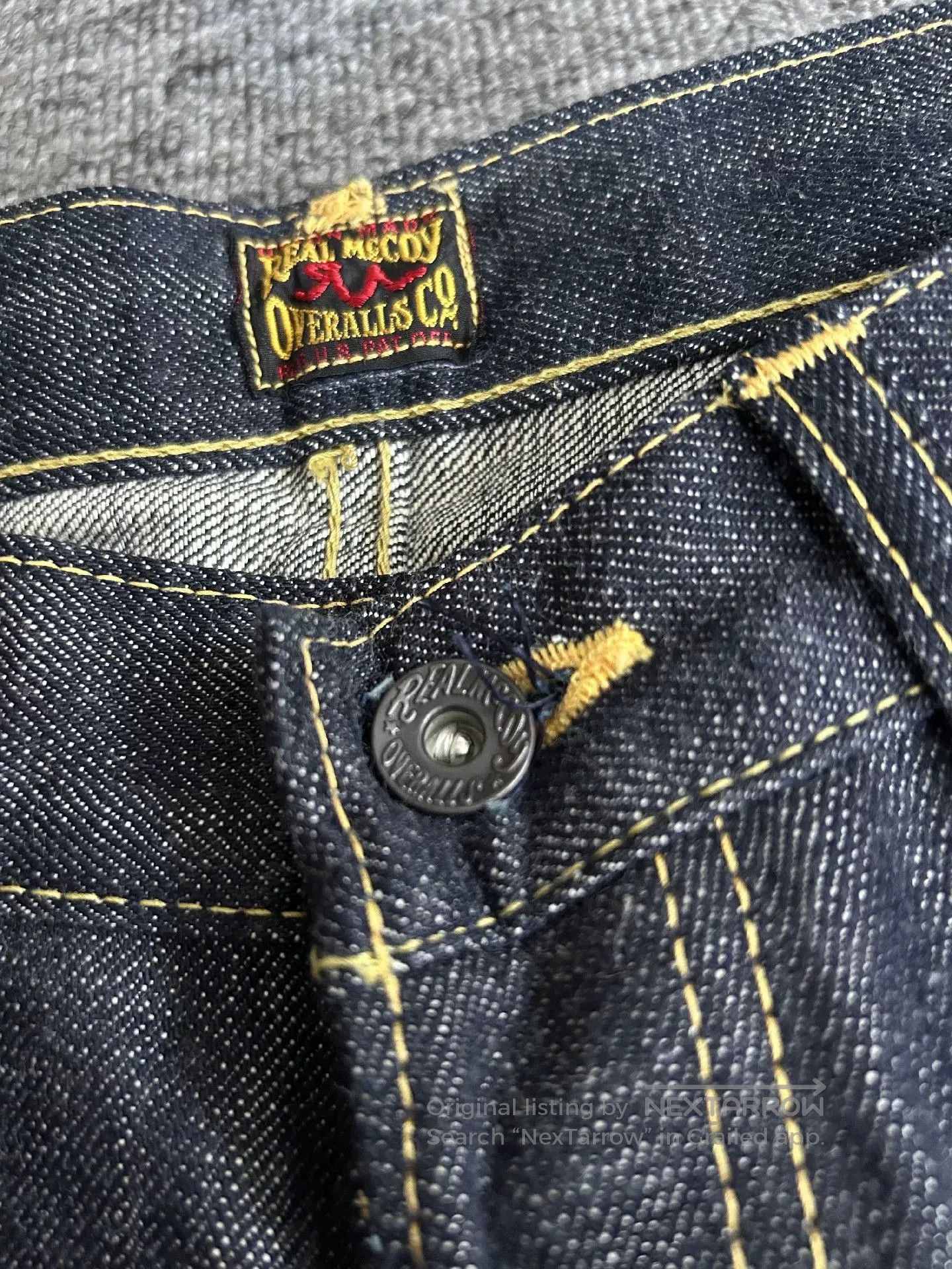 The Real McCoy's real McCoy S611 Vintage Jeans Size 29. Size US 29 - 2 Thumbnail