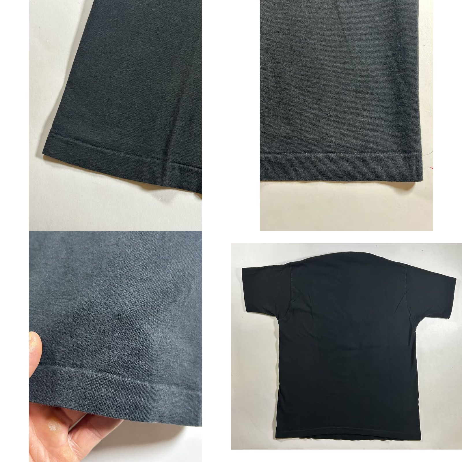 Fruit Of The Loom VINTAGE Detroit Pistons Bad Boys T-Shirt XL Black 1990 Championship 90s Size US XL / EU 56 / 4 - 9 Thumbnail