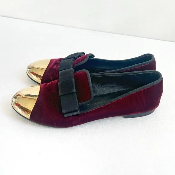 Giuseppe Zanotti Giuseppe Zanotti | Velvet Cap Toe Loafer Size US 8 / IT 38 - 7 Thumbnail